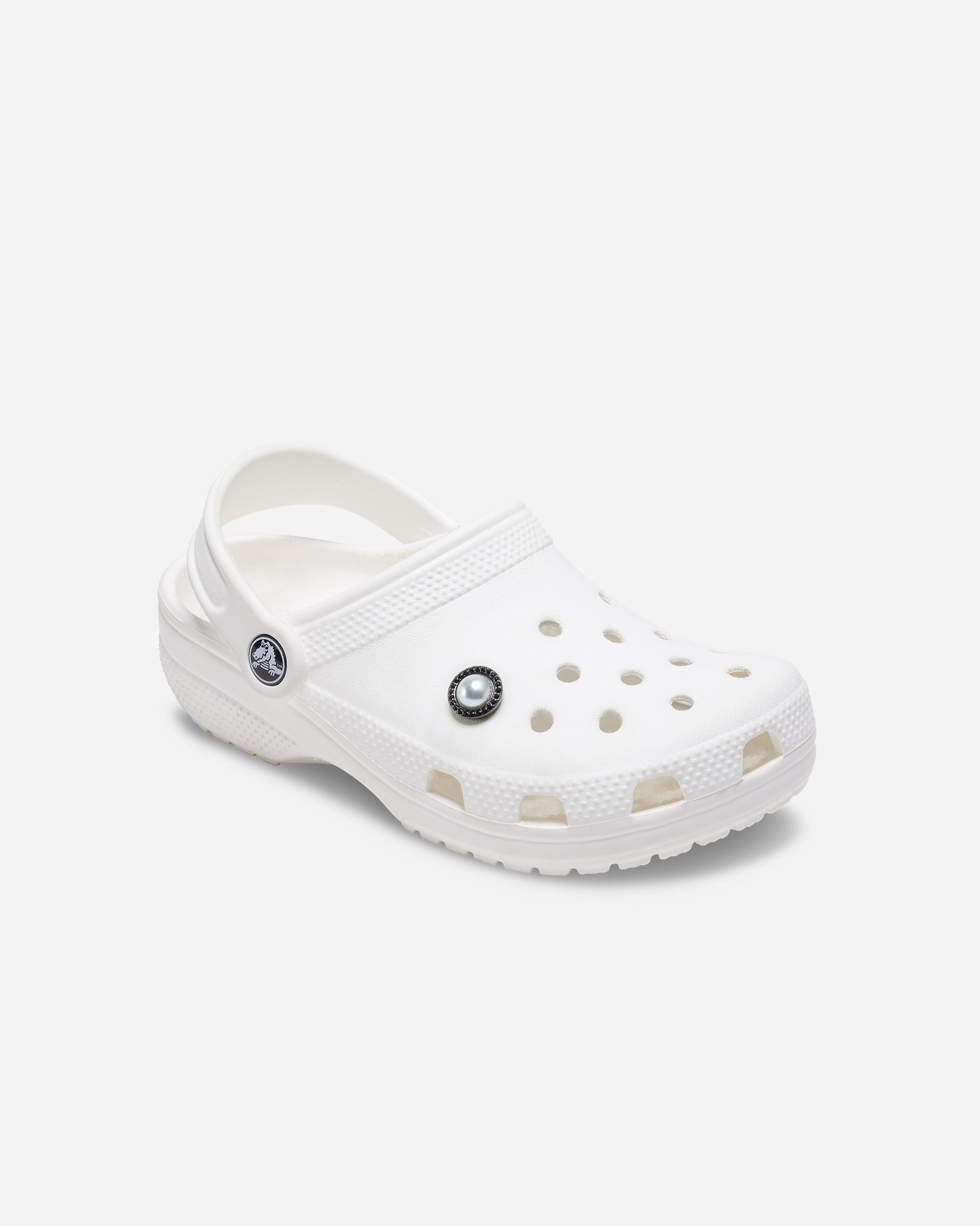 Crocs Jibbitz Pearl with Black Gem Base 10014642