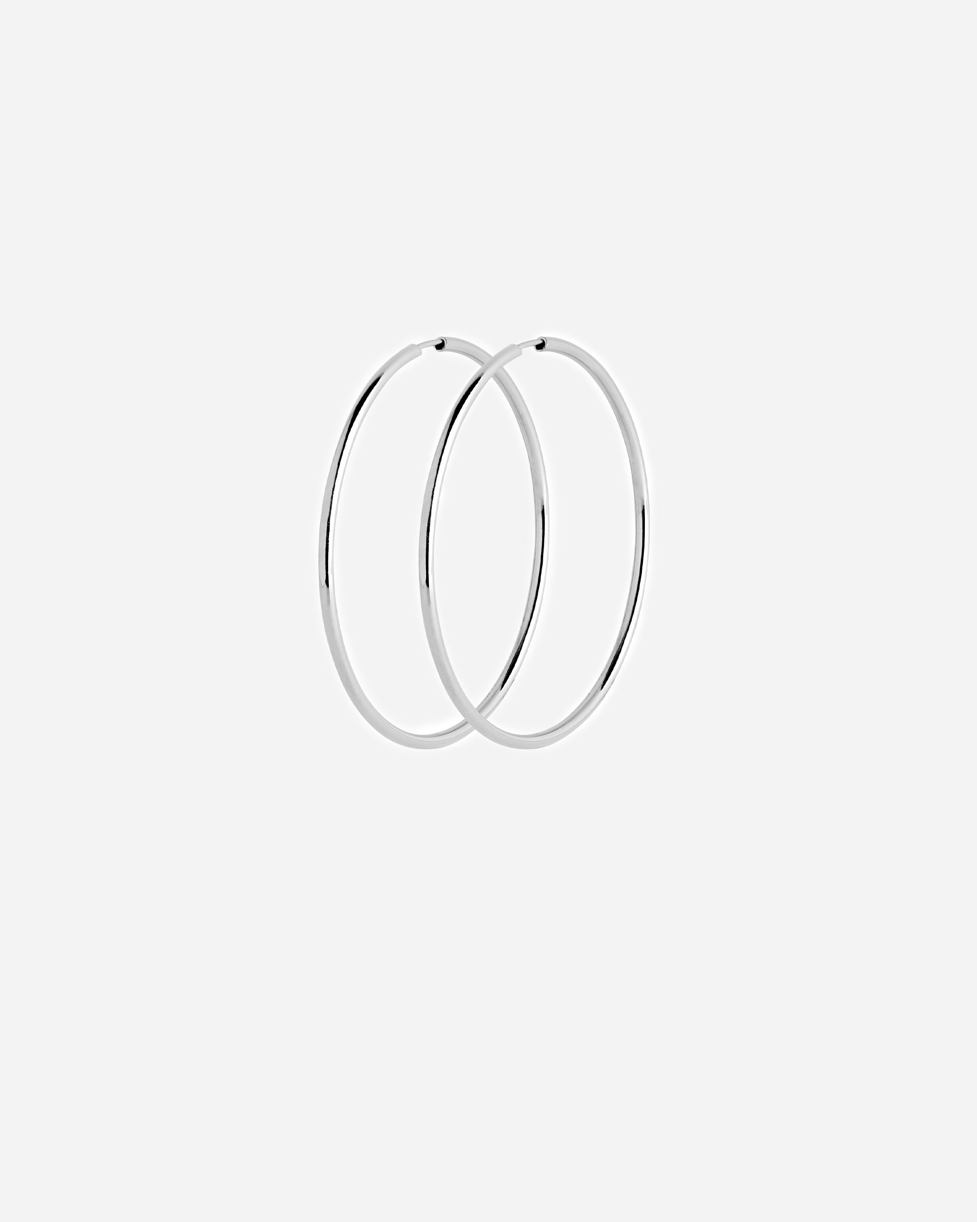Maria Black Senorita 50 Hoop Silver Silver 100700AG-50