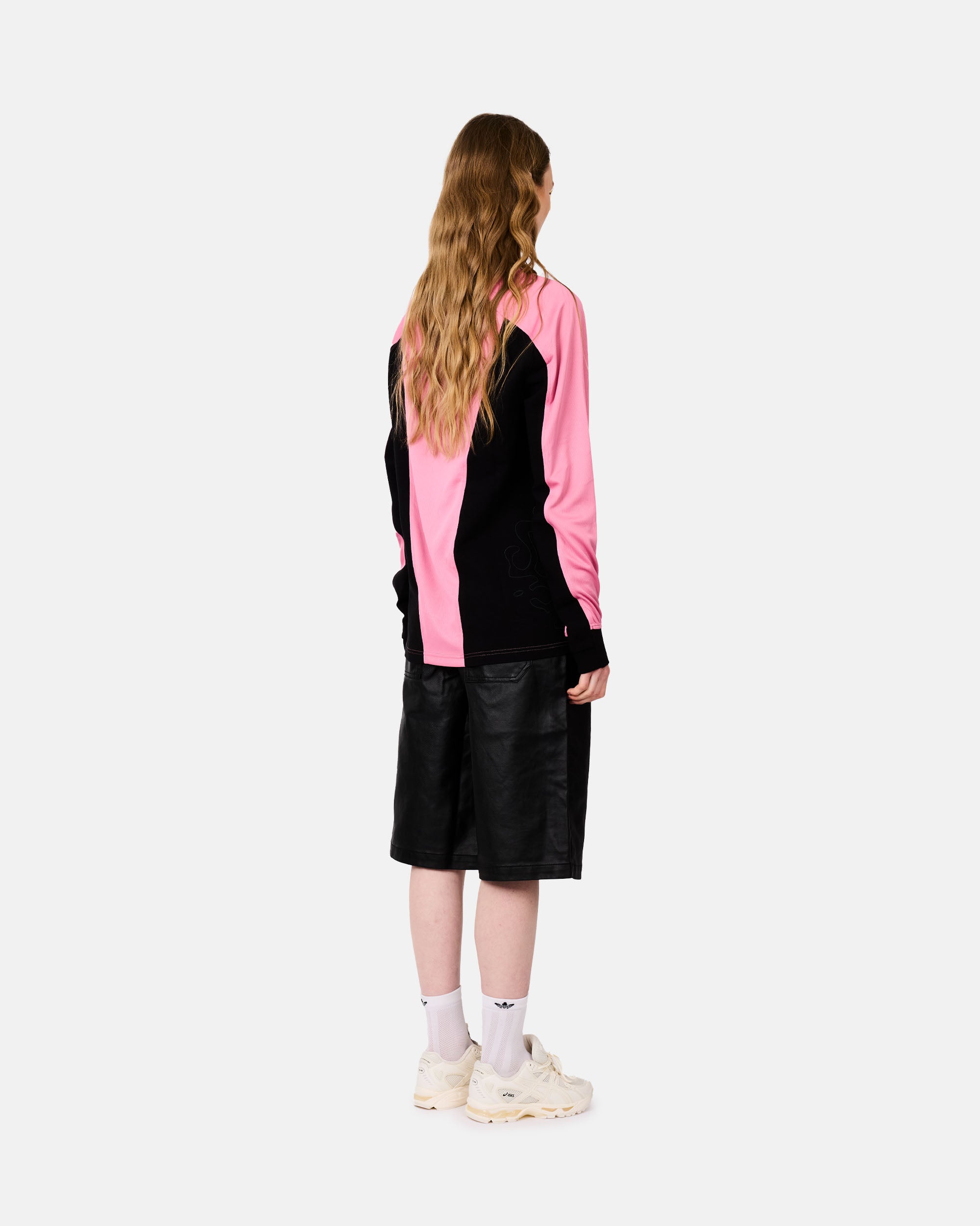 ALIS Coen Long Sleeve 2-Layer Jersey Black / Pink 101-34