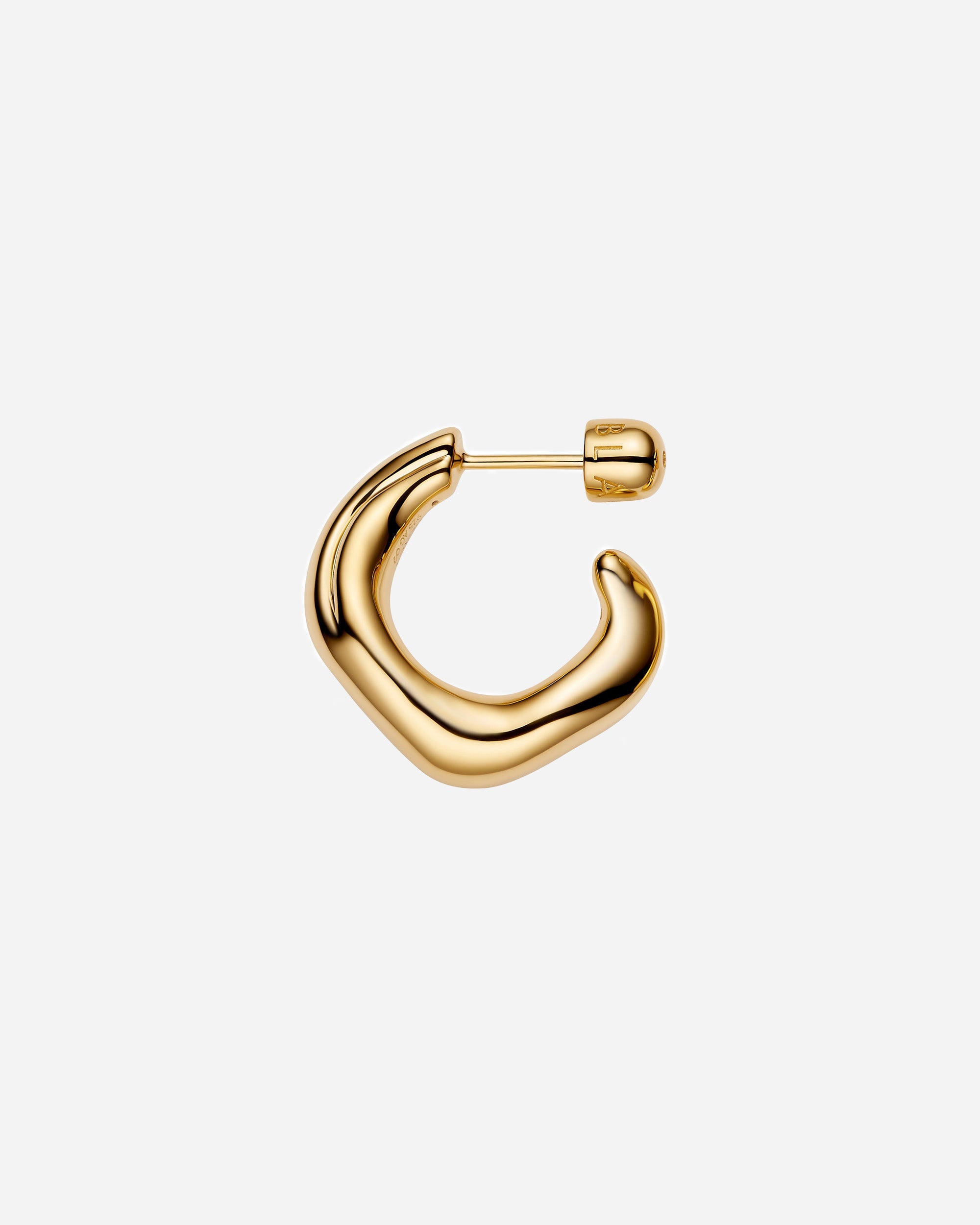 Maria Black Anil Hoop Large Gold - Left Gold 101147YG - Left
