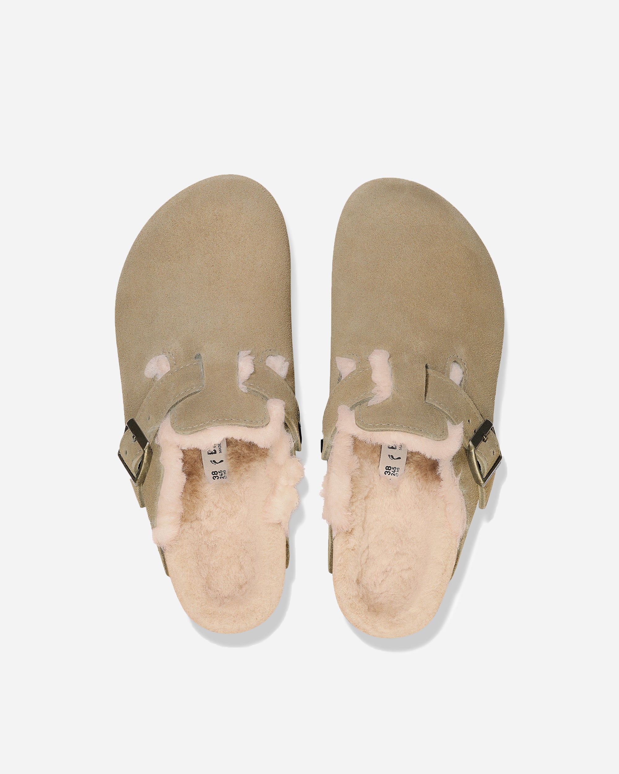 BIRKENSTOCK Boston Shearling Taupe 1028299