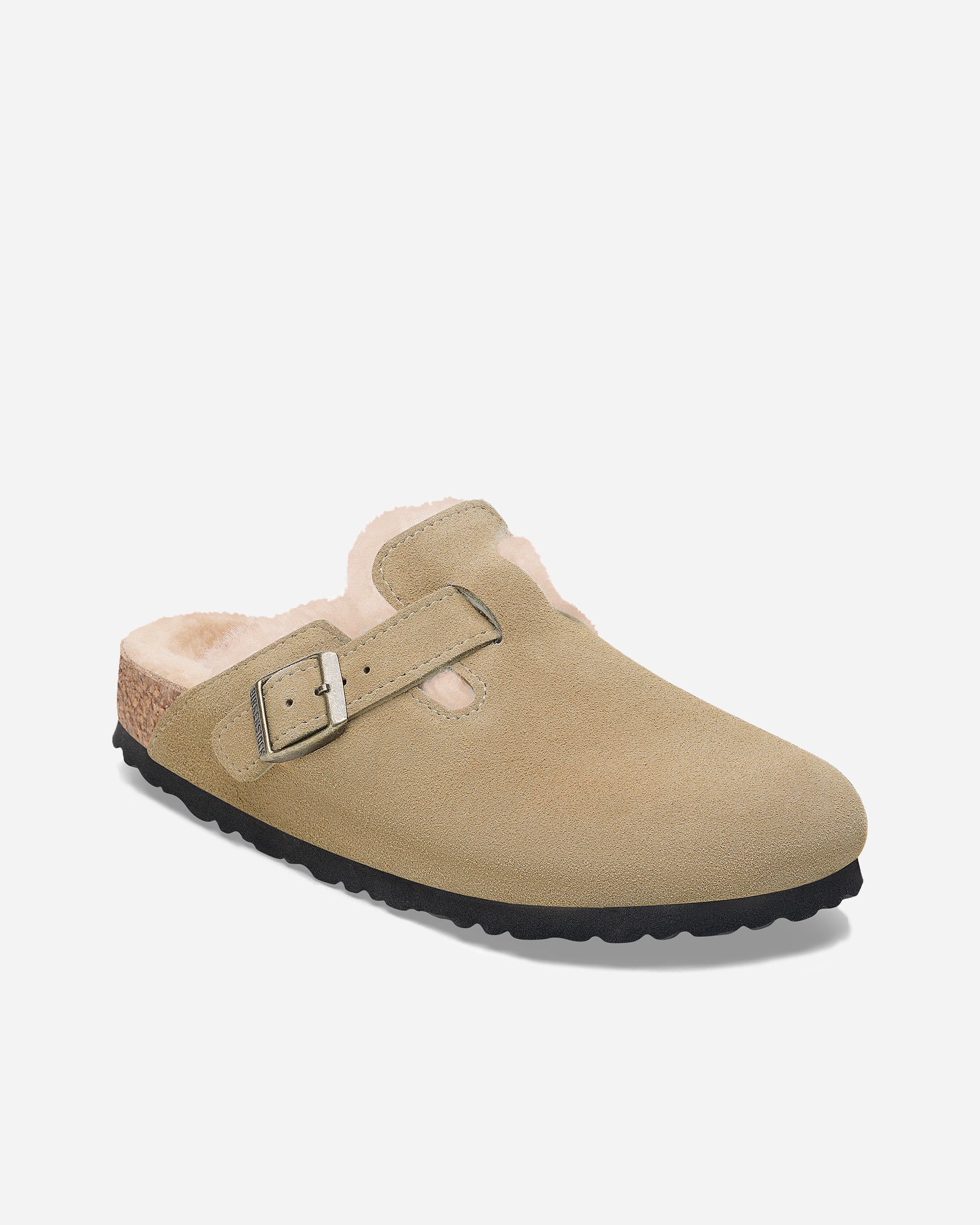 BIRKENSTOCK Boston Shearling Taupe 1028299