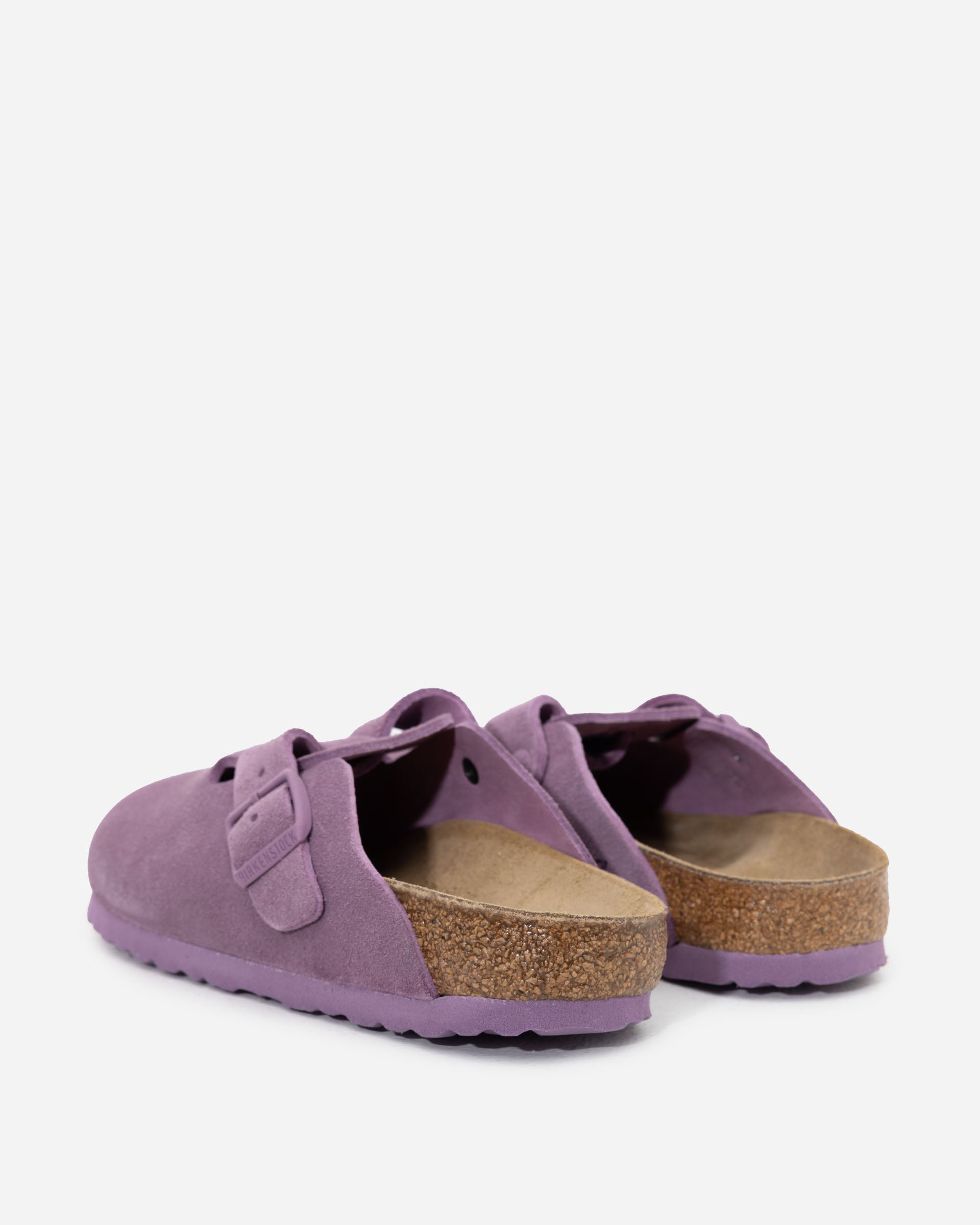 BIRKENSTOCK Boston Suede Leather Mauve 1030681