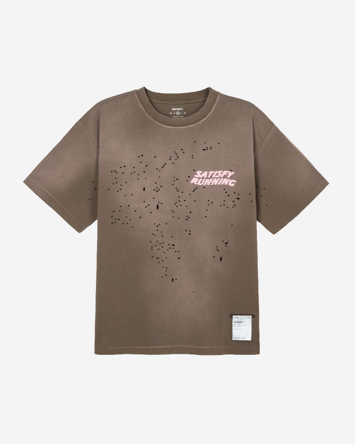 Satisfy MothTech T-Shirt Sun Bleached Rain Drum Wa 11006-981E8
