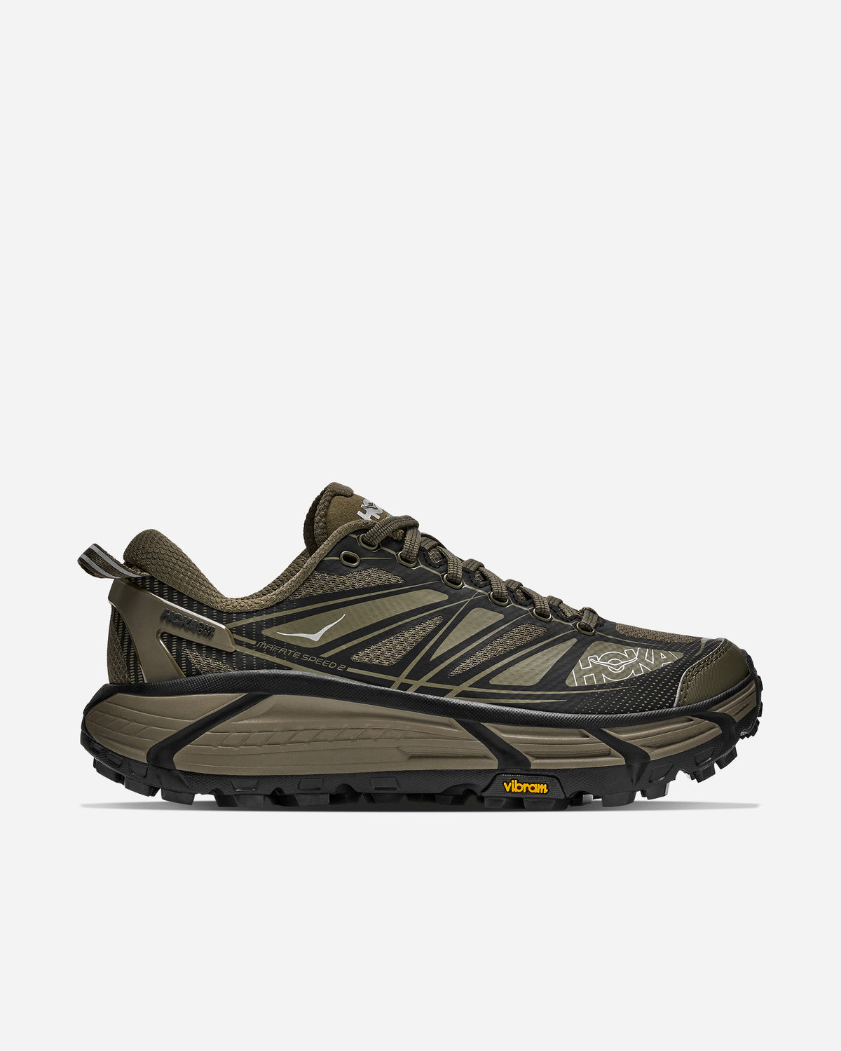 HOKA Mafate Speed 2 ANTIQUE OLIVE / CARBON BLACK 1126851-AVCR