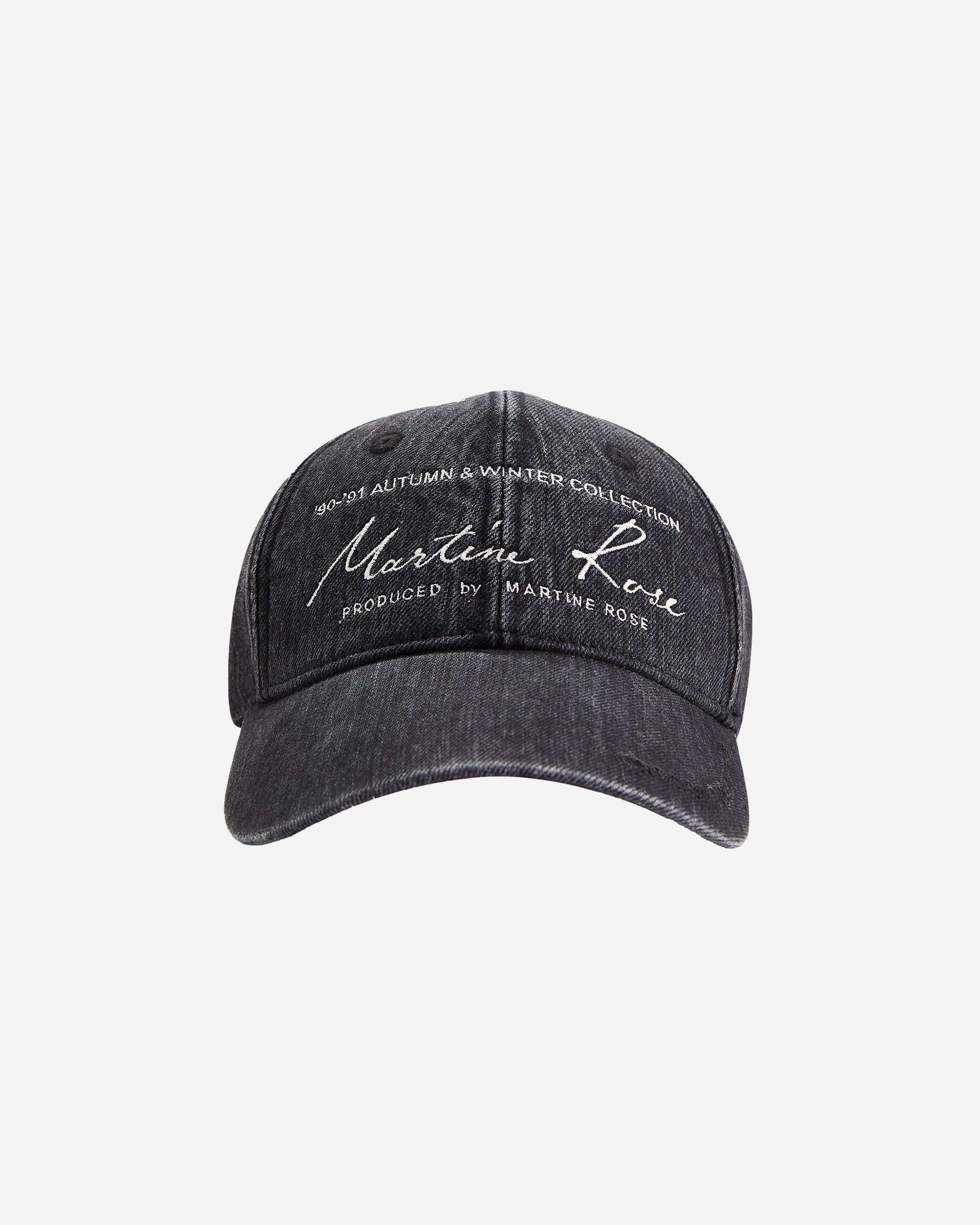 Martine Rose Signature Cap BLACK 1134WP14002