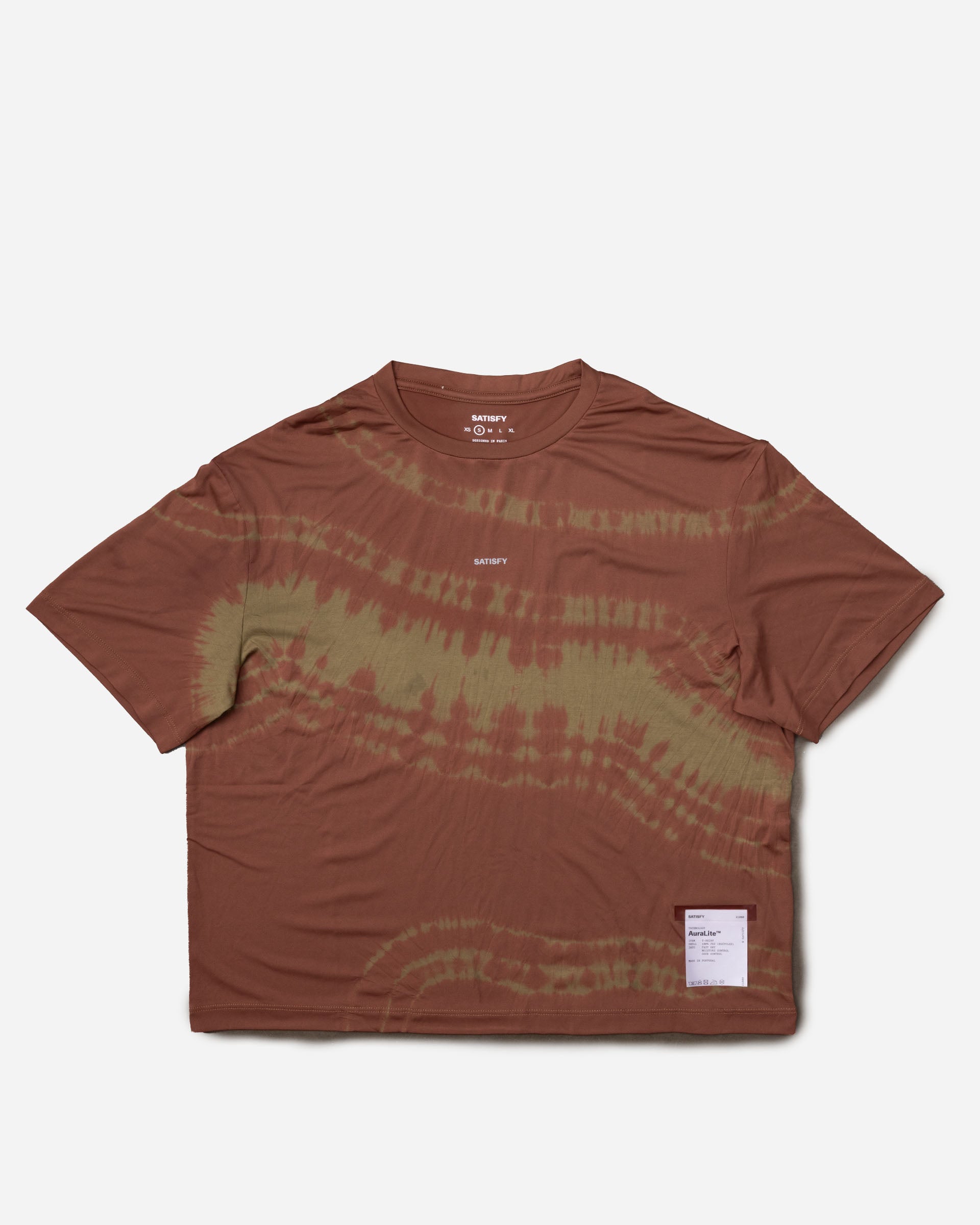 Satisfy Auralite T-shirt Tie-Dye Mineral Camo 21000-TDMC-SA