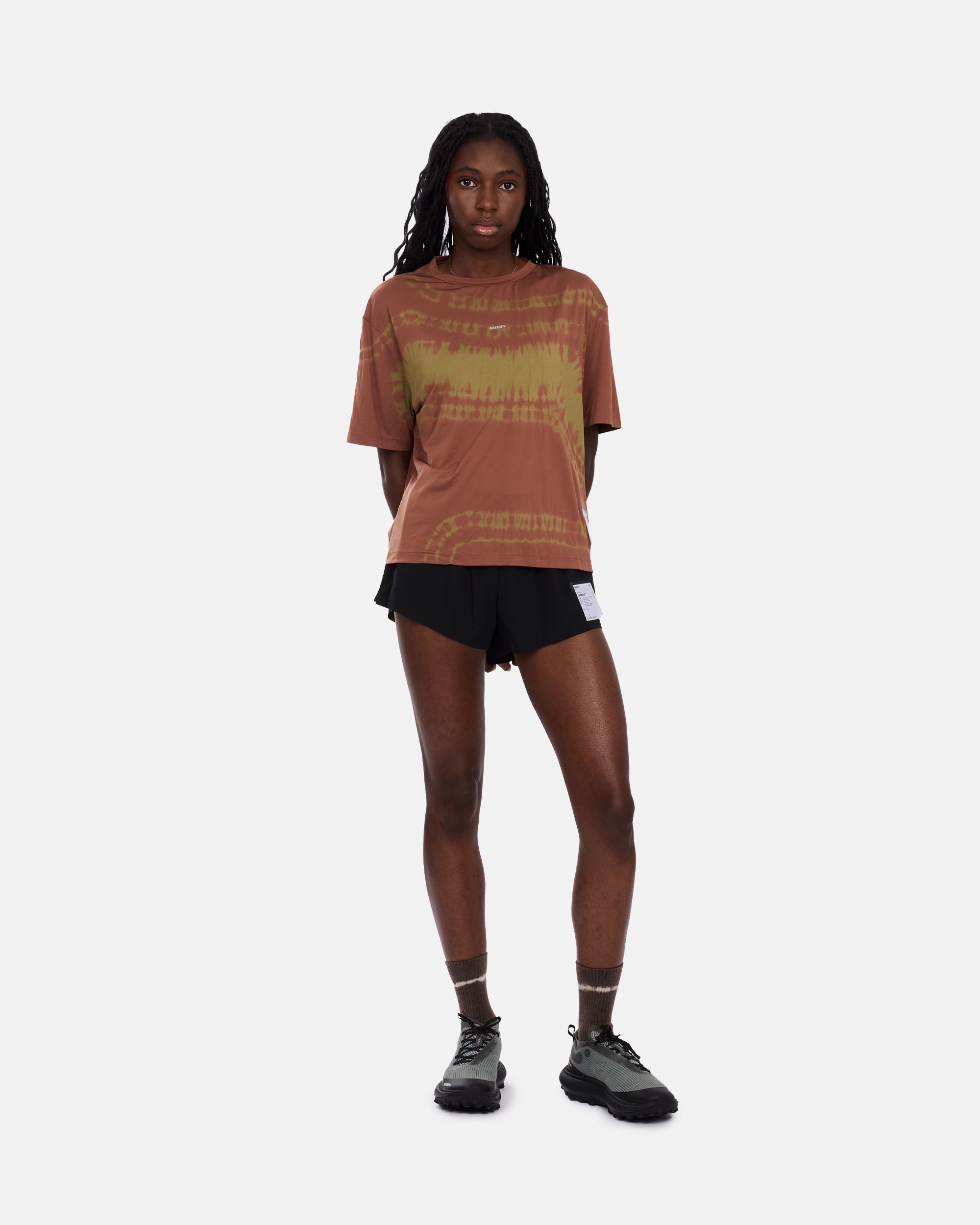 Satisfy Auralite T-shirt Tie-Dye Mineral Camo 21000-TDMC-SA