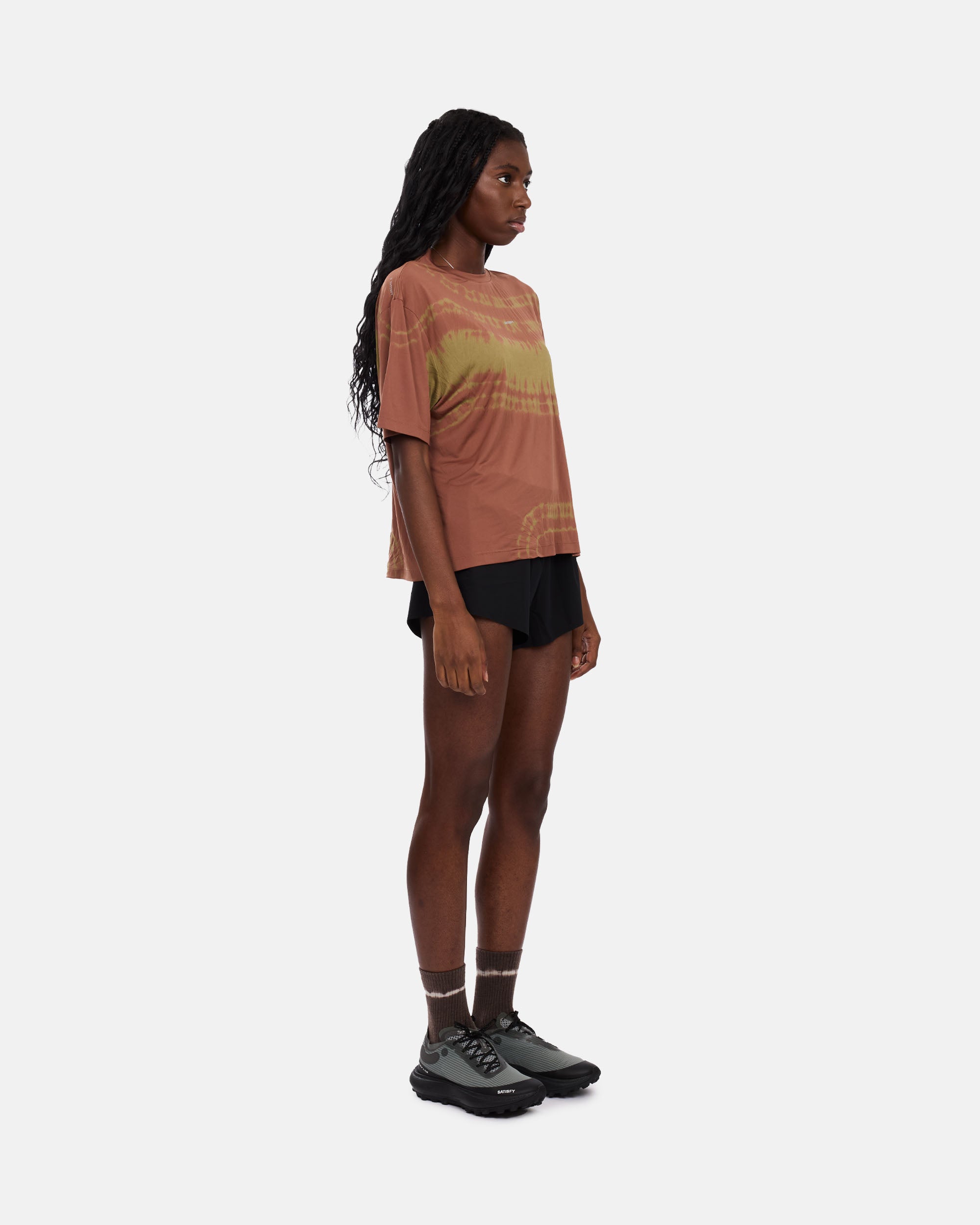 Satisfy Auralite T-shirt Tie-Dye Mineral Camo 21000-TDMC-SA