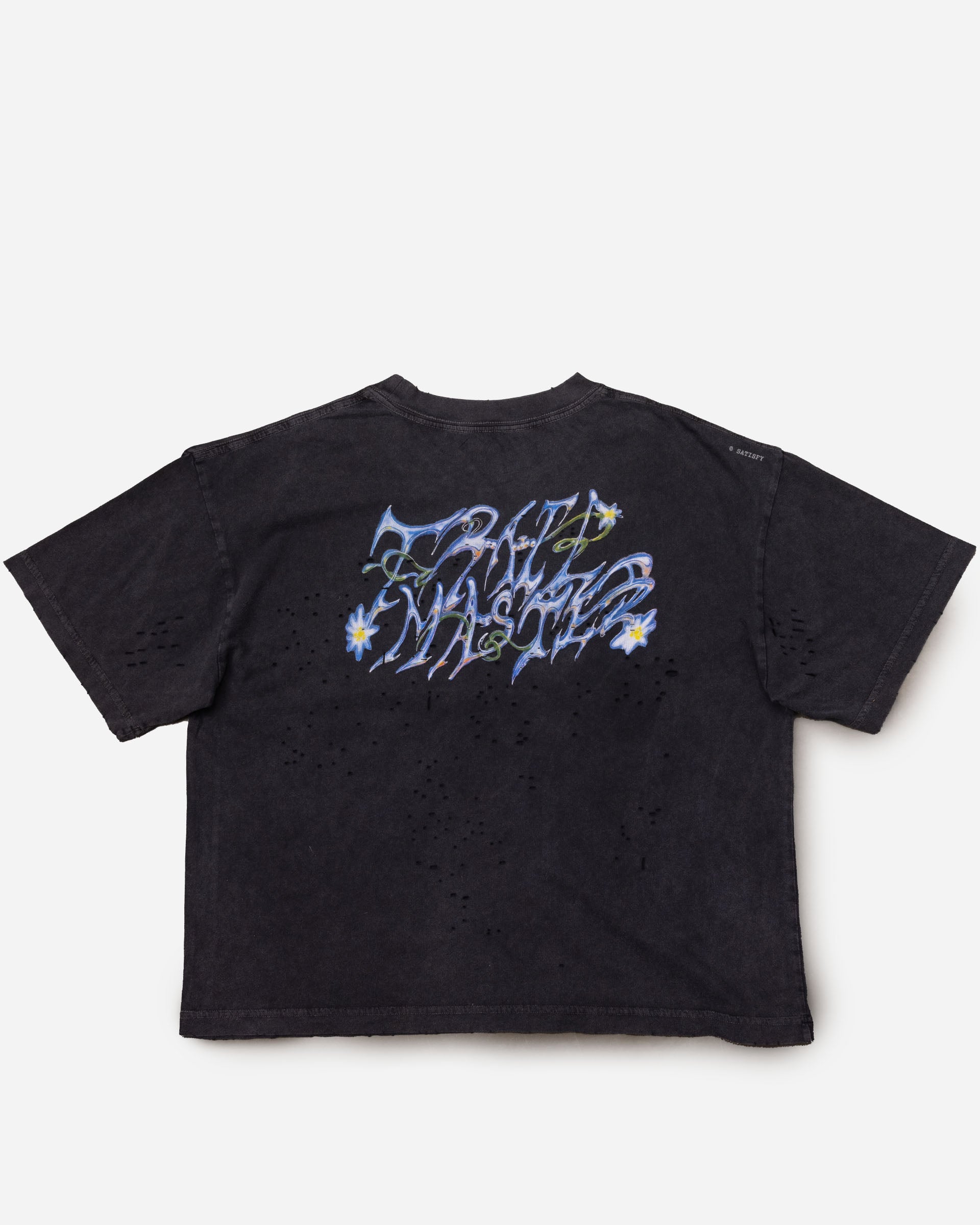 Satisfy Mothtech T-shirt Aged Black 21002-AB-EWS
