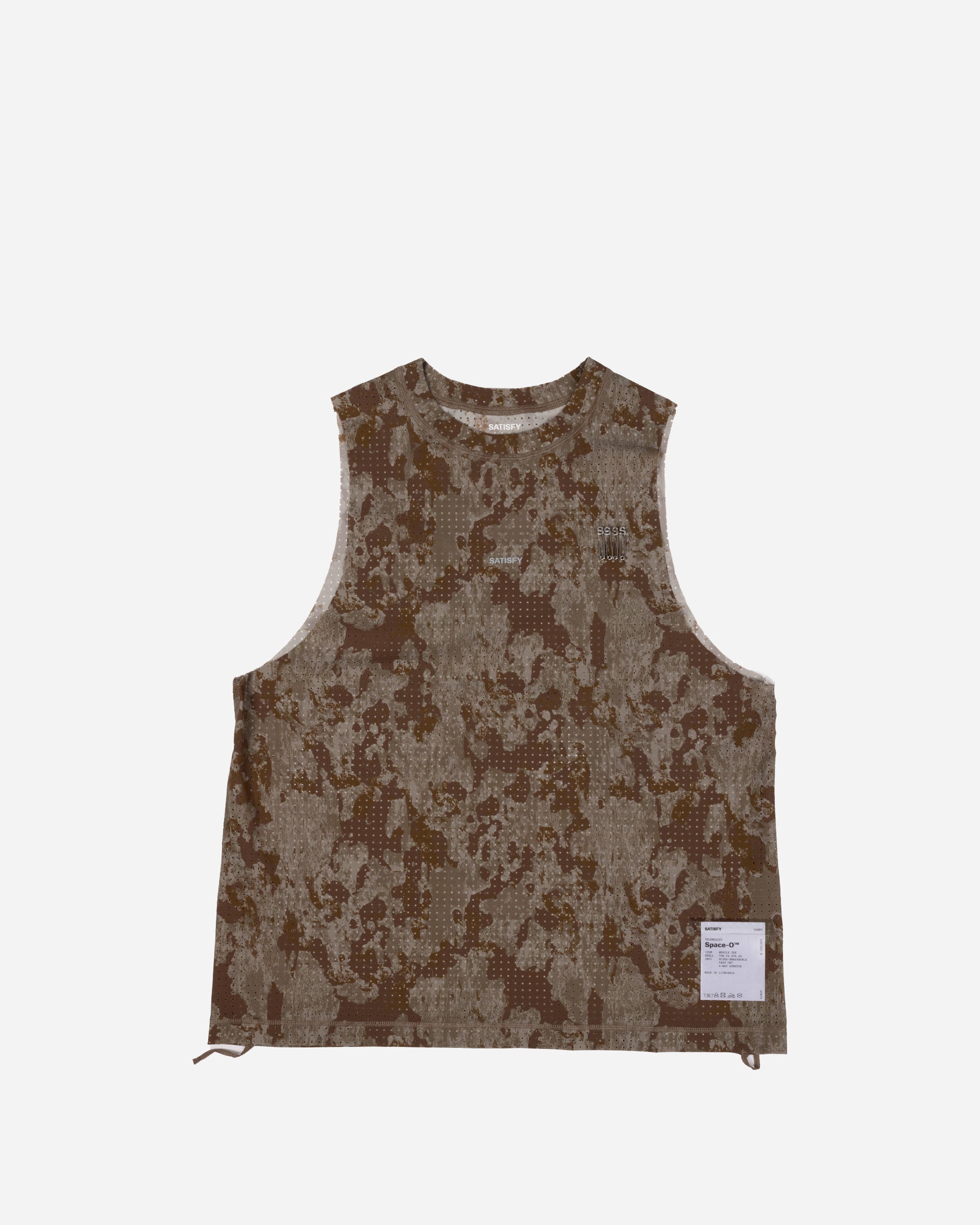 Satisfy Space-O Muscle Tee Camo 21025-59F01