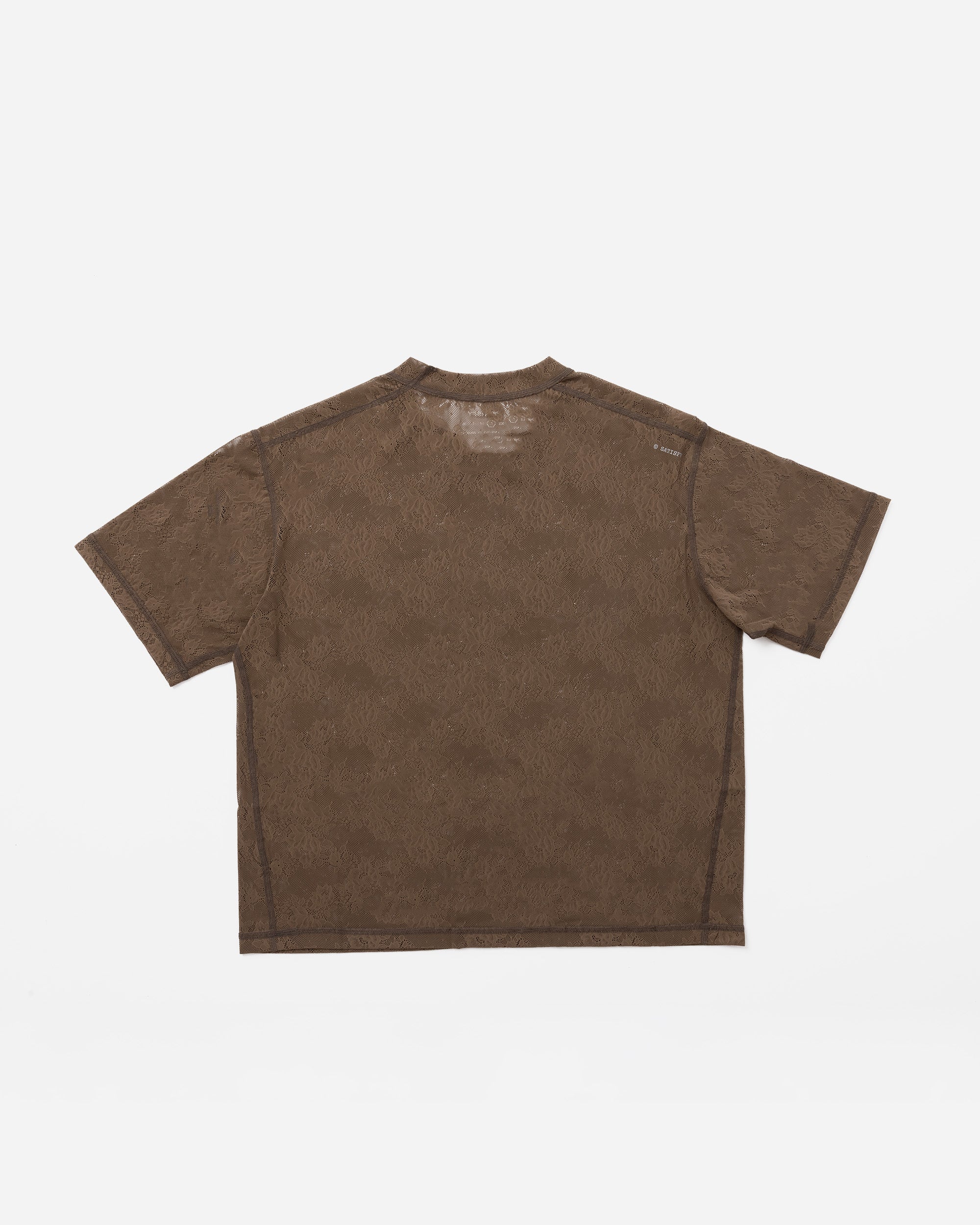 Satisfy Space-Lace T-Shirt Shitake SA 21030-91501