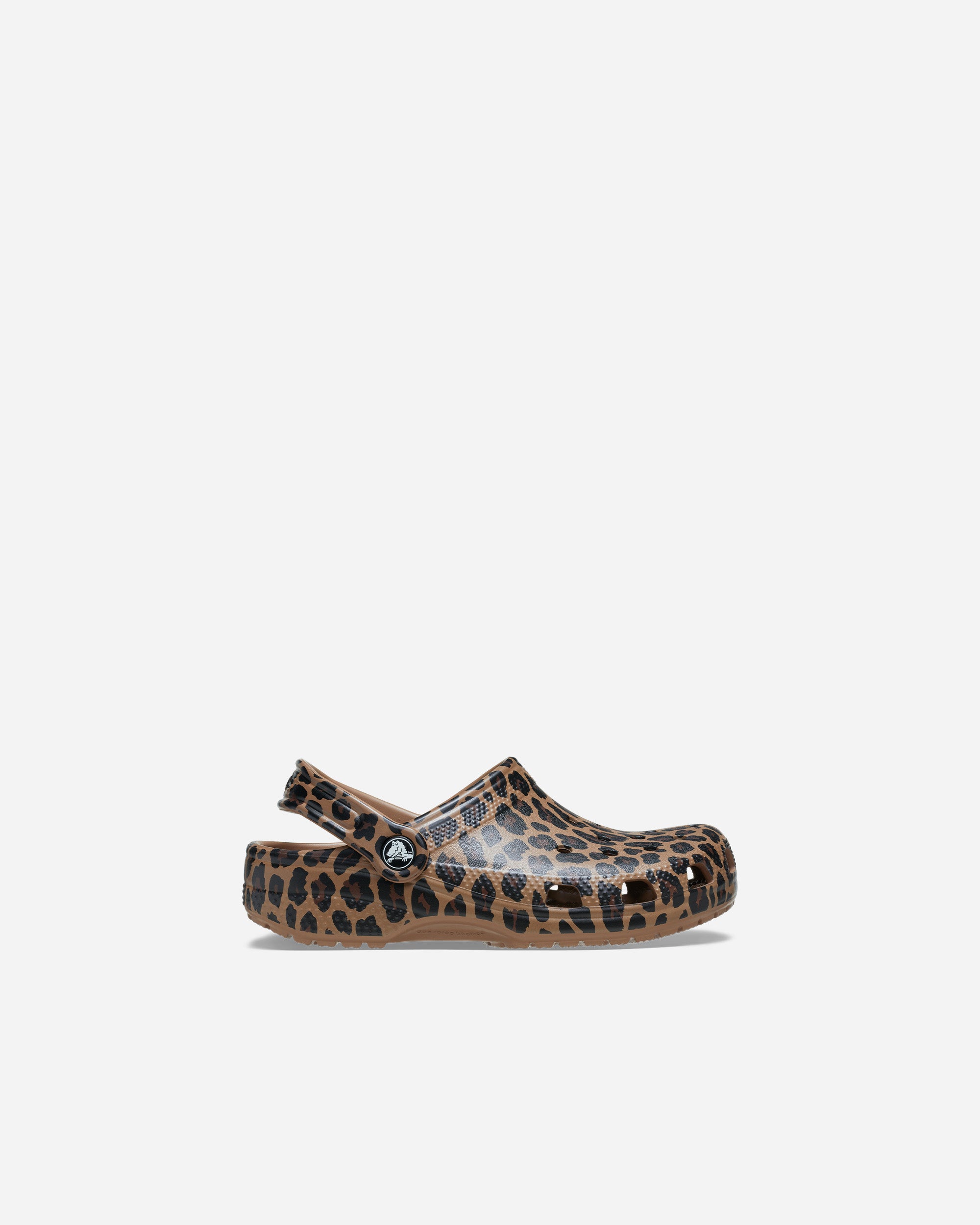 Crocs Classic Animal Clog (Toddler) Sepia/Leopard 211882-2LD