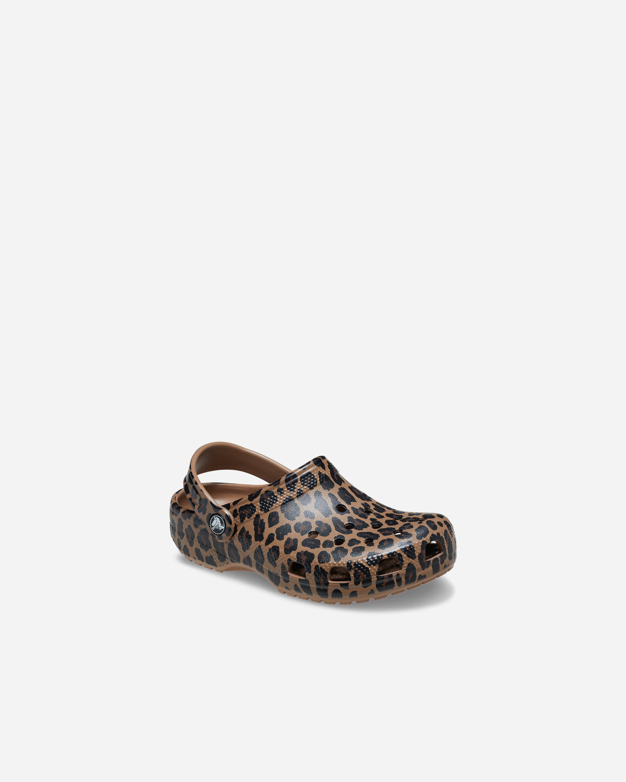 Crocs Classic Animal Clog (Toddler) Sepia/Leopard 211882-2LD