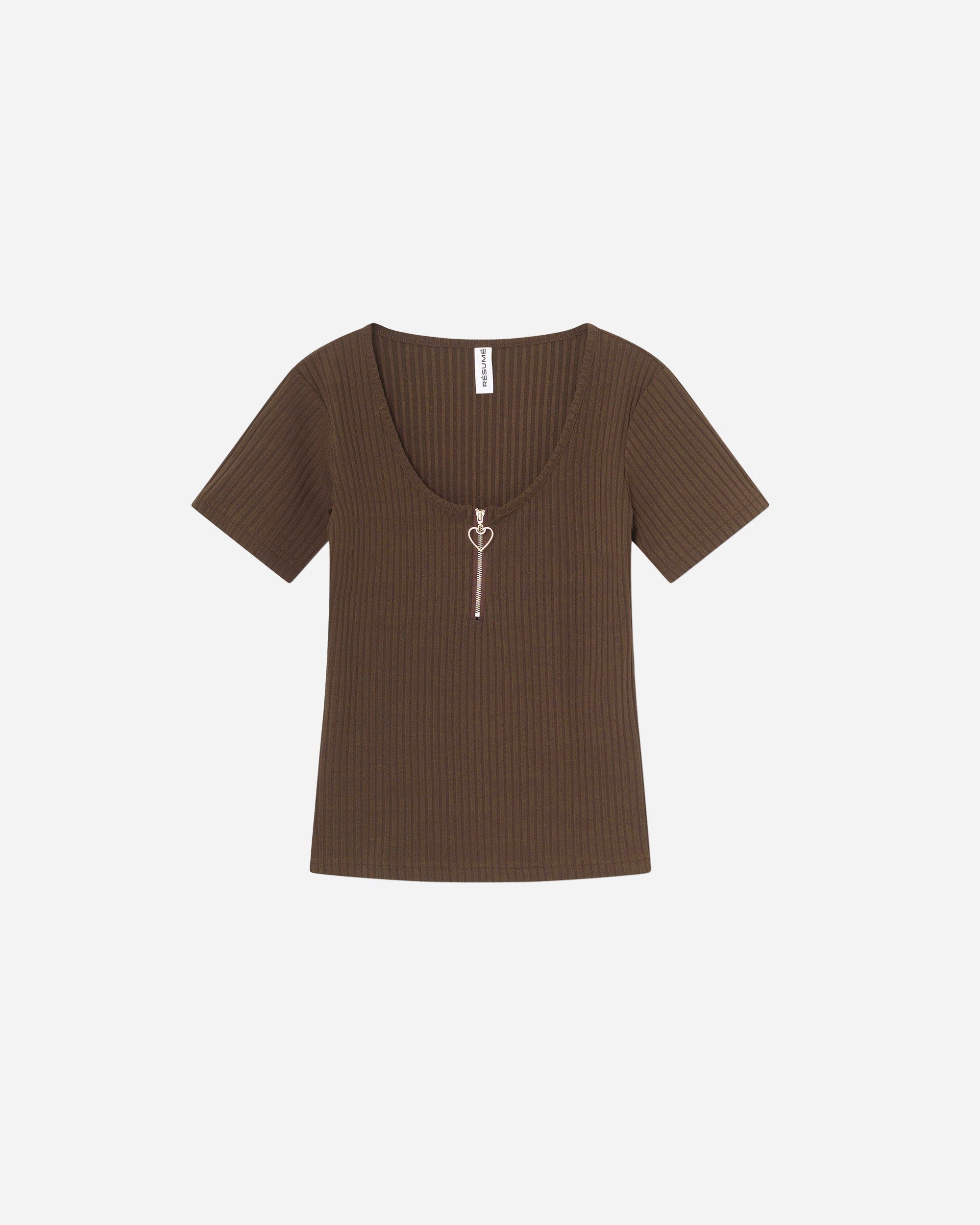 RÉSUMÉ HarrietRS T-Shirt Dark Brown 226131461-180