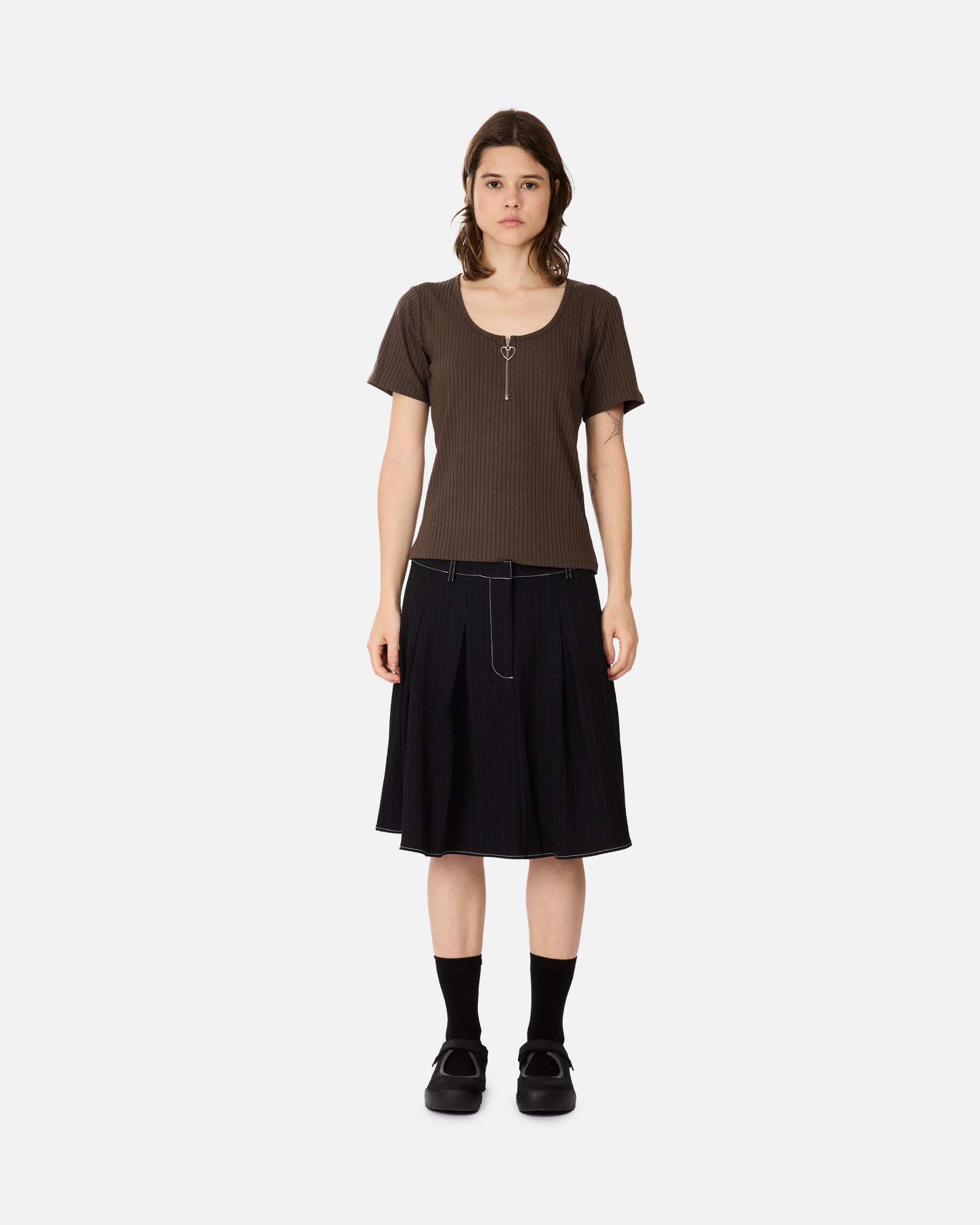 RÉSUMÉ HarrietRS T-Shirt Dark Brown 226131461-180