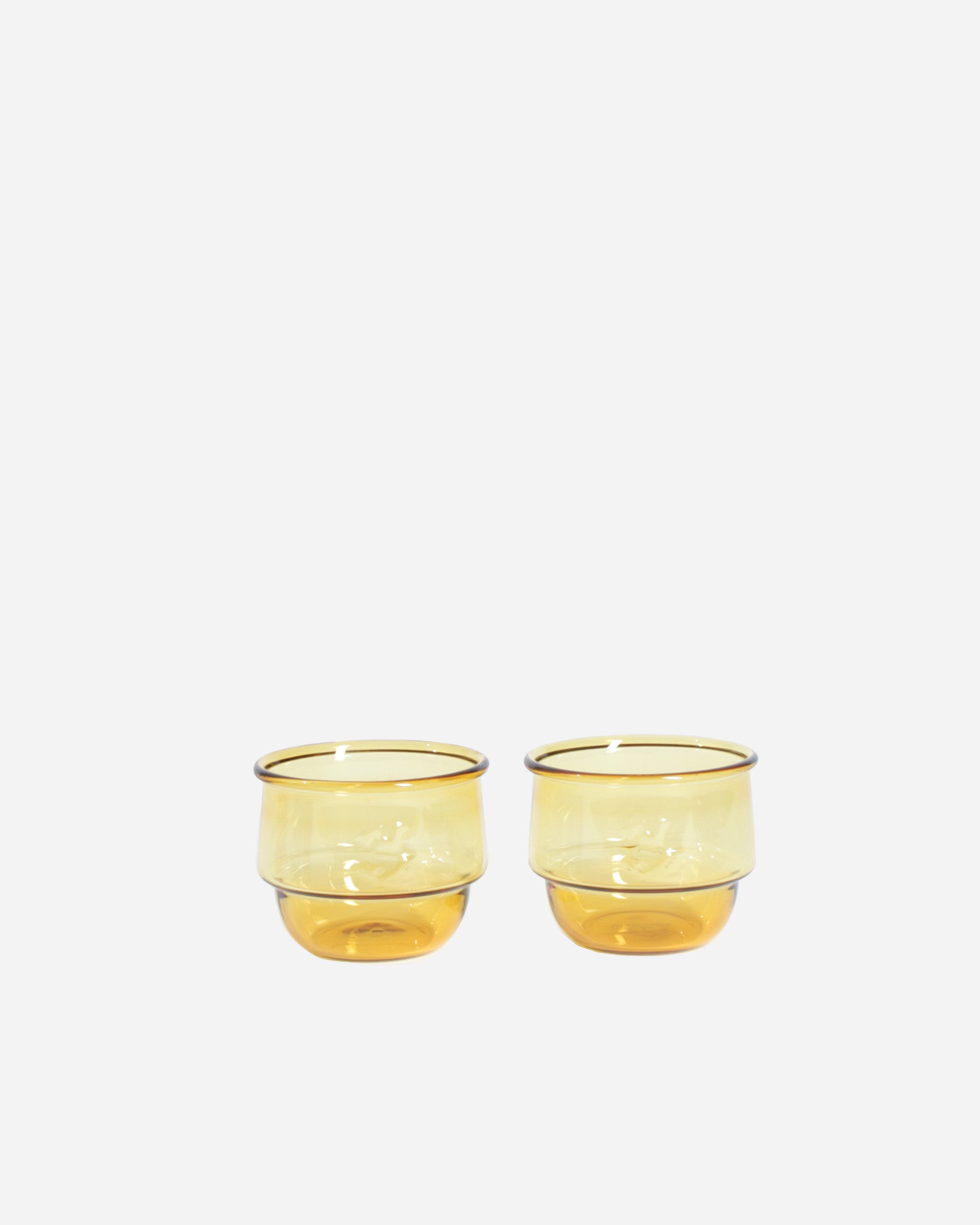 NIKO JUNE Kantine Drinking Glass 2 Pcs Yellow 25-KADG-YE-2