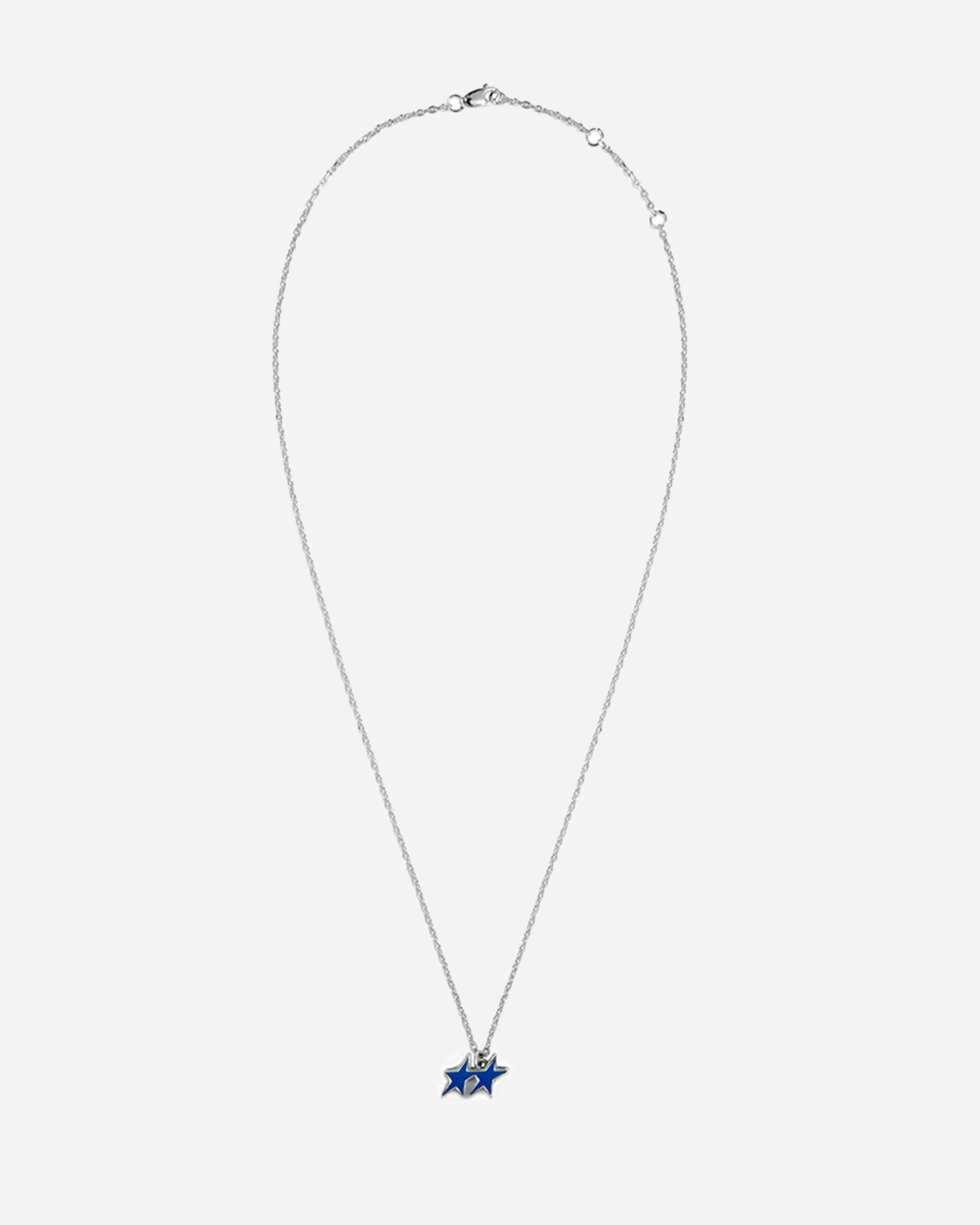 TwoJeys Tilted Enameled Necklace Silver 301026400