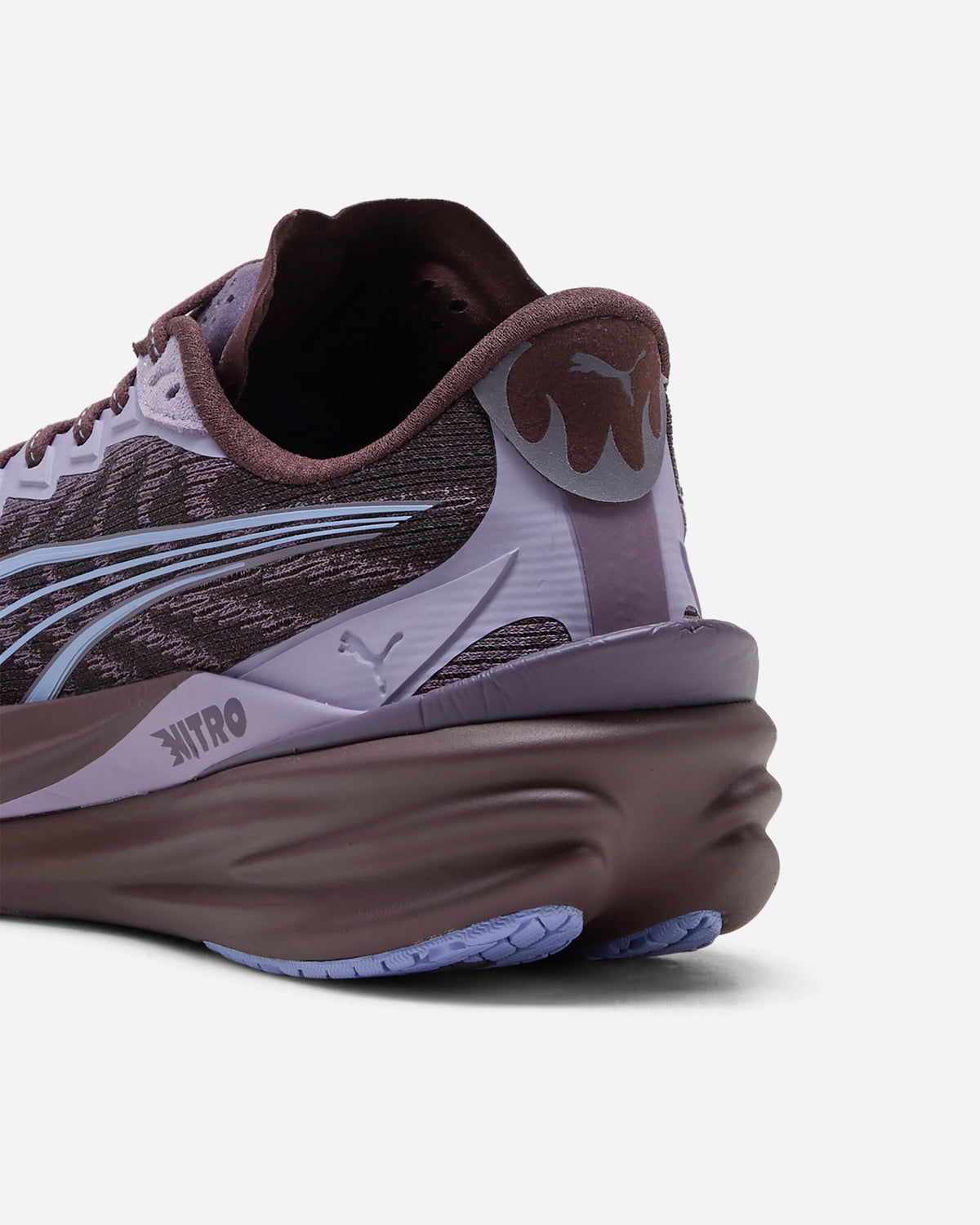 Puma Deviate NITRO 4 Womens Chocolate Brown-Purp Chocolate Brown-Purple 31212416