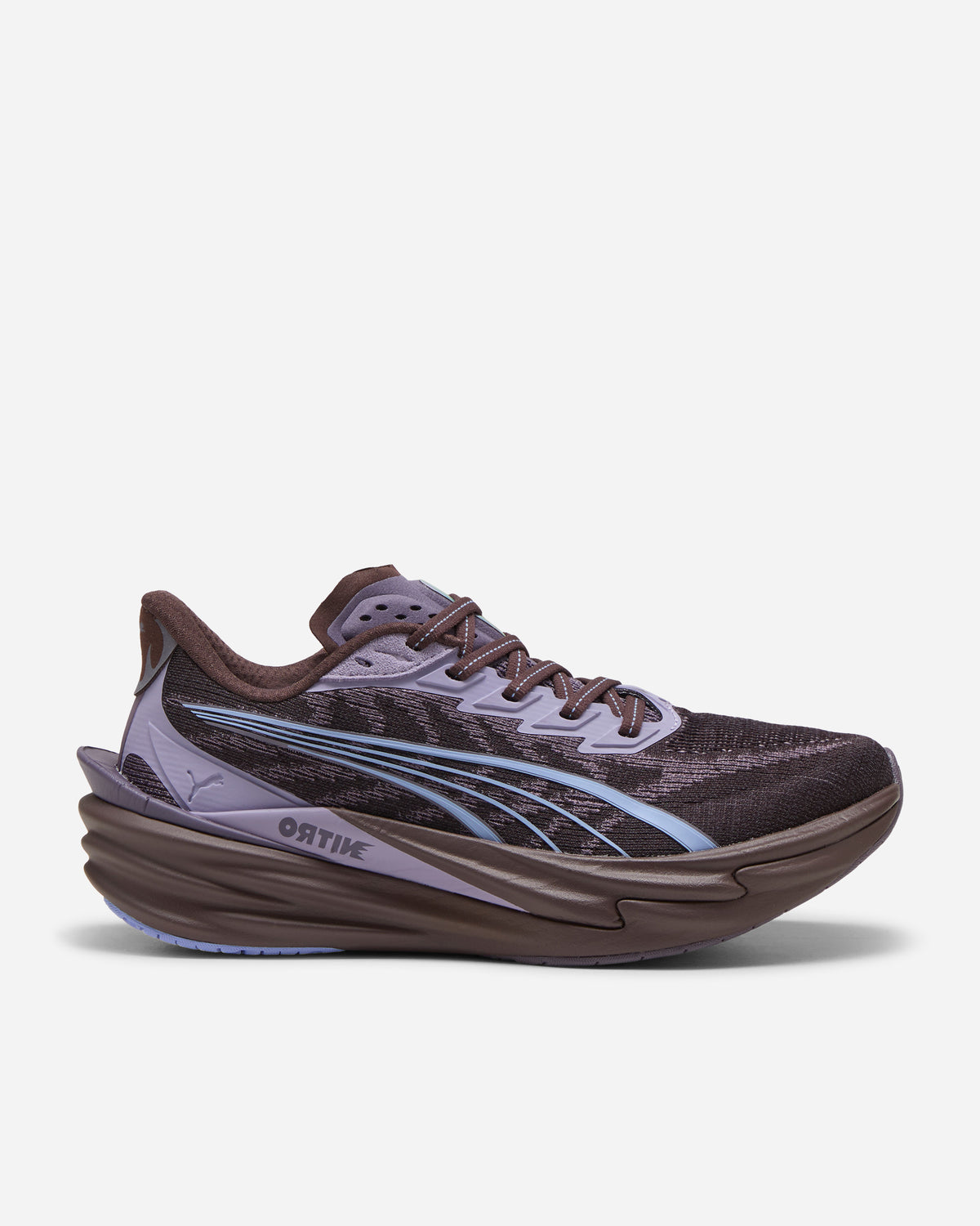 Puma Deviate NITRO 4 Womens Chocolate Brown-Purp Chocolate Brown-Purple 31212416