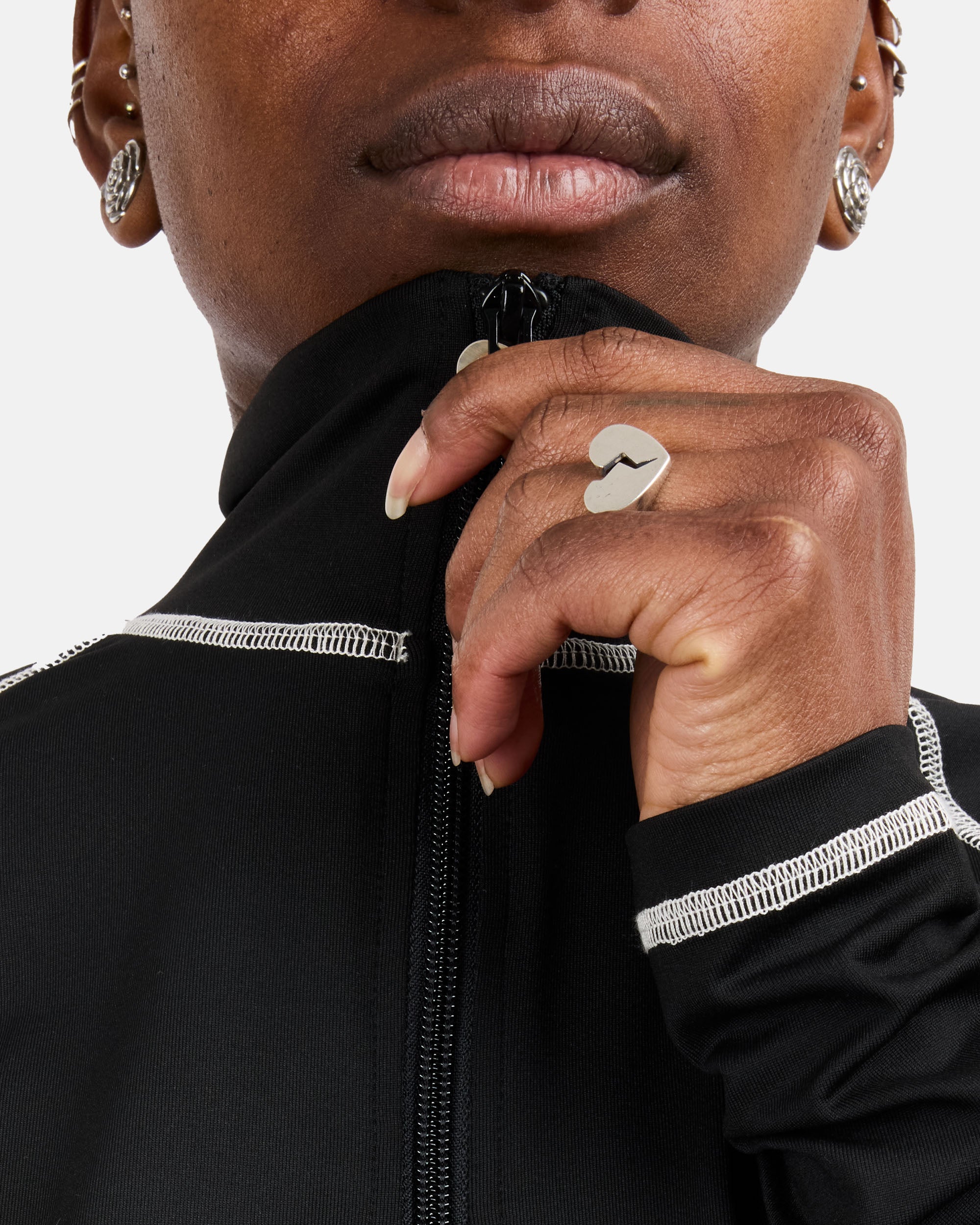TwoJeys Broken Heart Ring 925 sterling silver 321726001