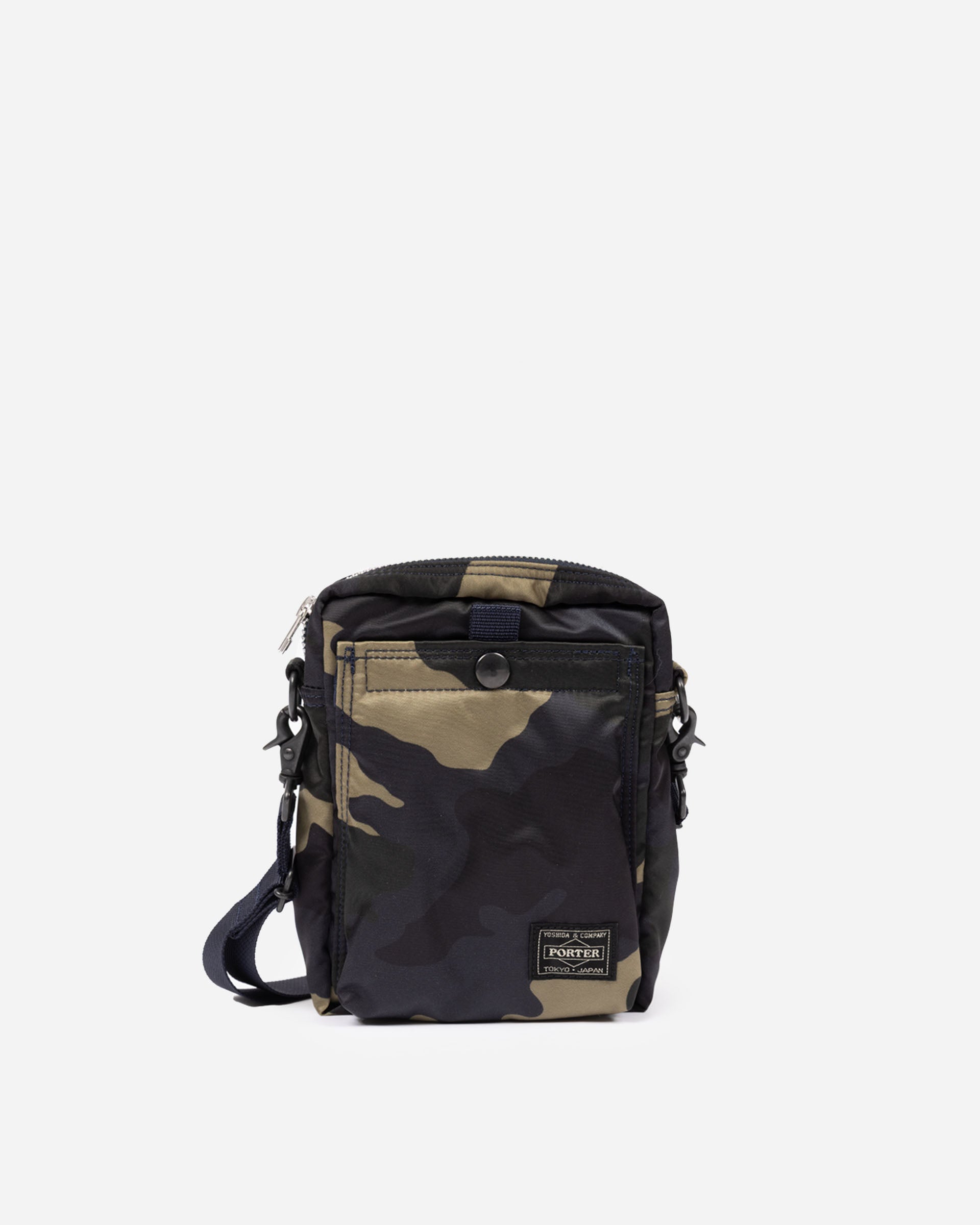 Porter Yoshida & Co. Counter Shade Shoulder Bag (Vertical) WOODLAND KHAKI 381-05176-33