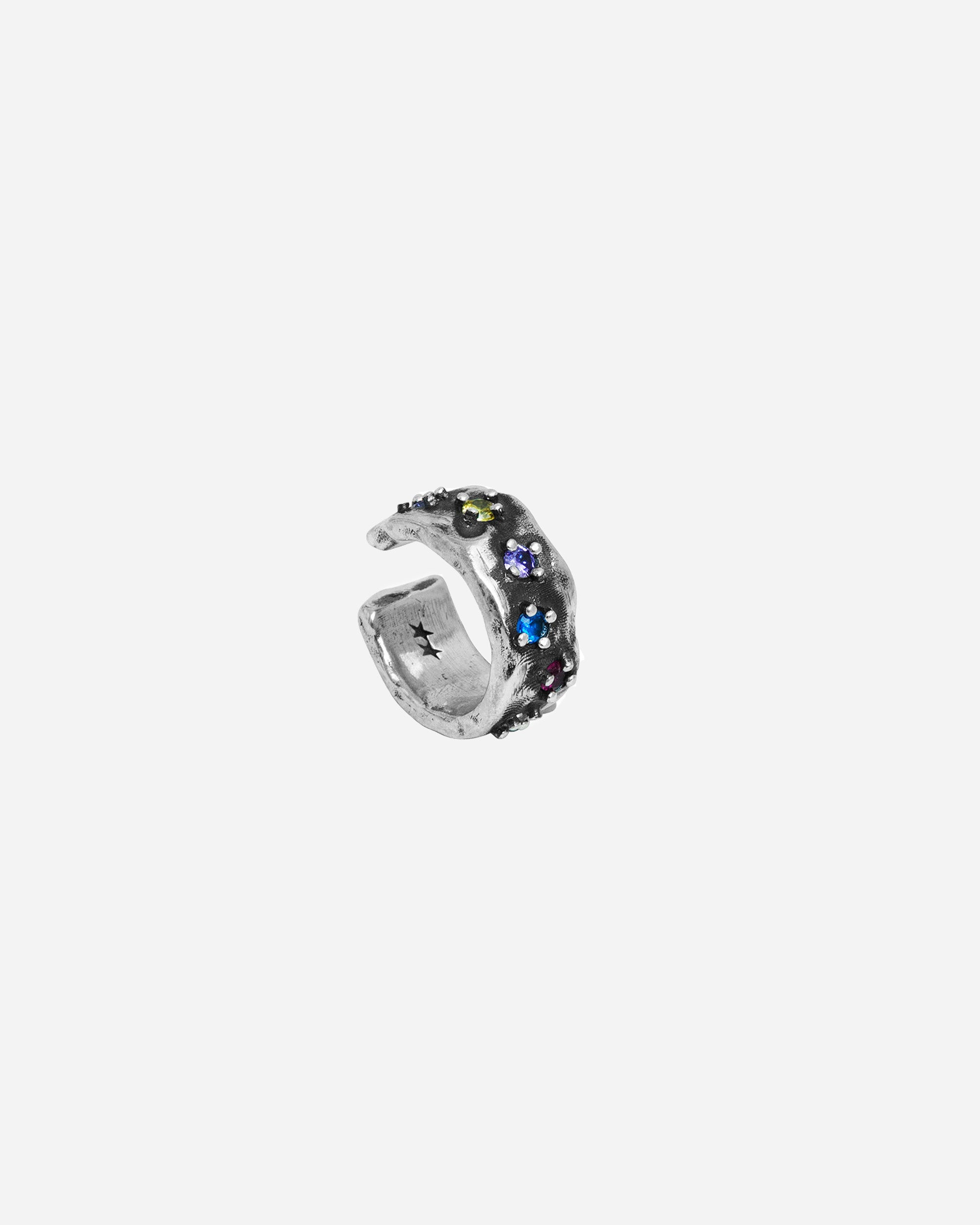 TwoJeys Multicolor Stone Earcuff 925 sterling silver 405226004