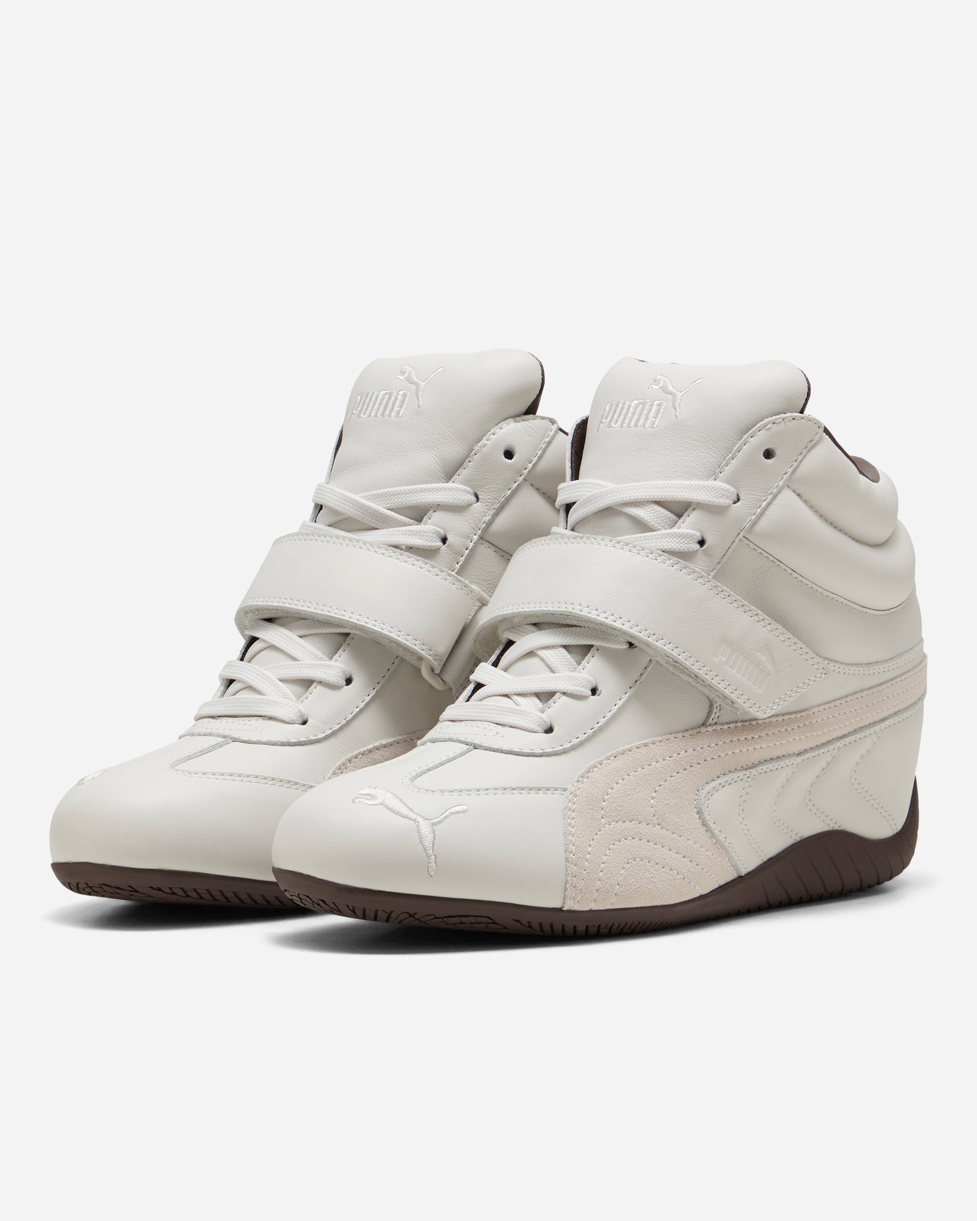 Puma Speedcat Wedge Leather Vapor Gray-White 40812001