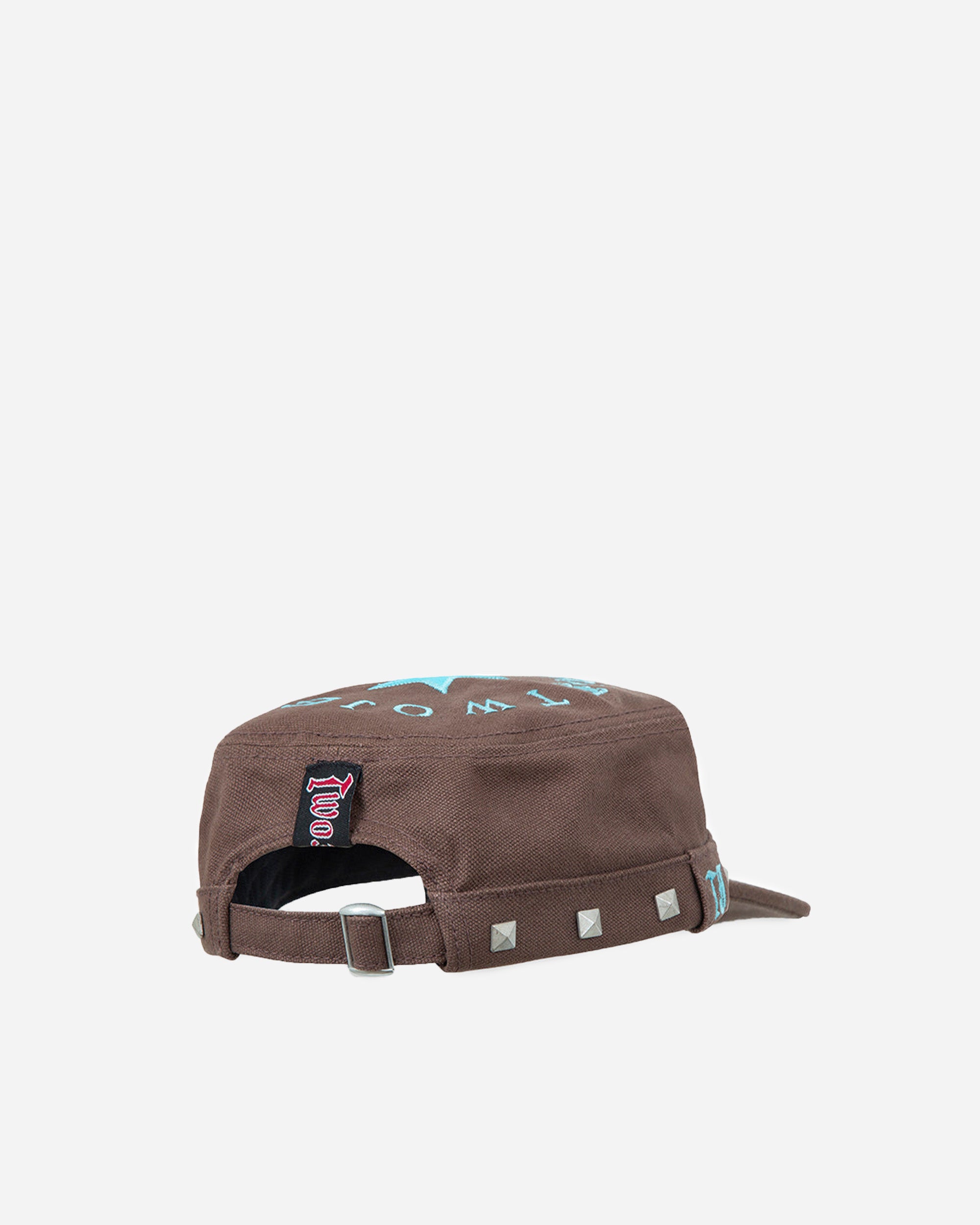TwoJeys Studded Guerrilla Cap Brown 409515700