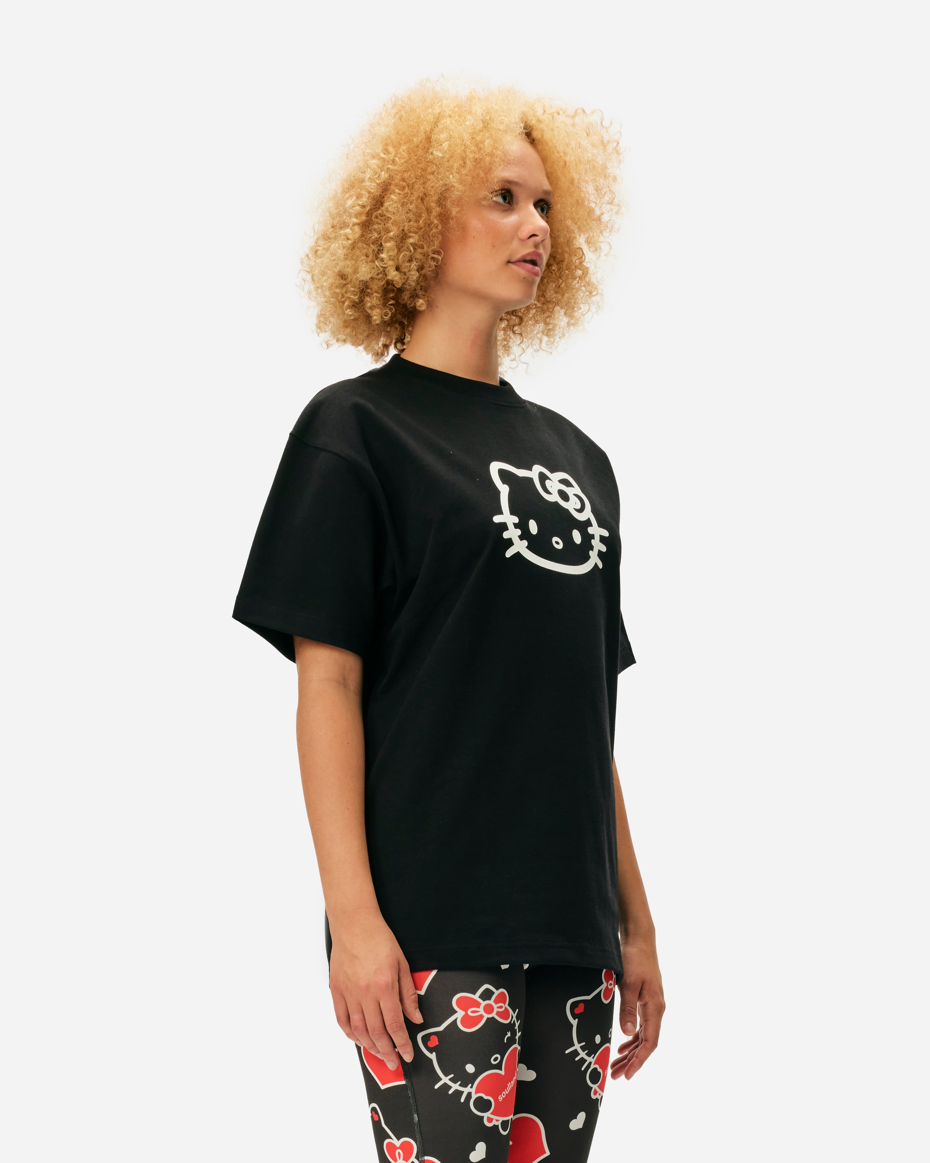 Soulland Soulland x Hello Kitty Kai T-Shirt Black 41086-1262-BLK