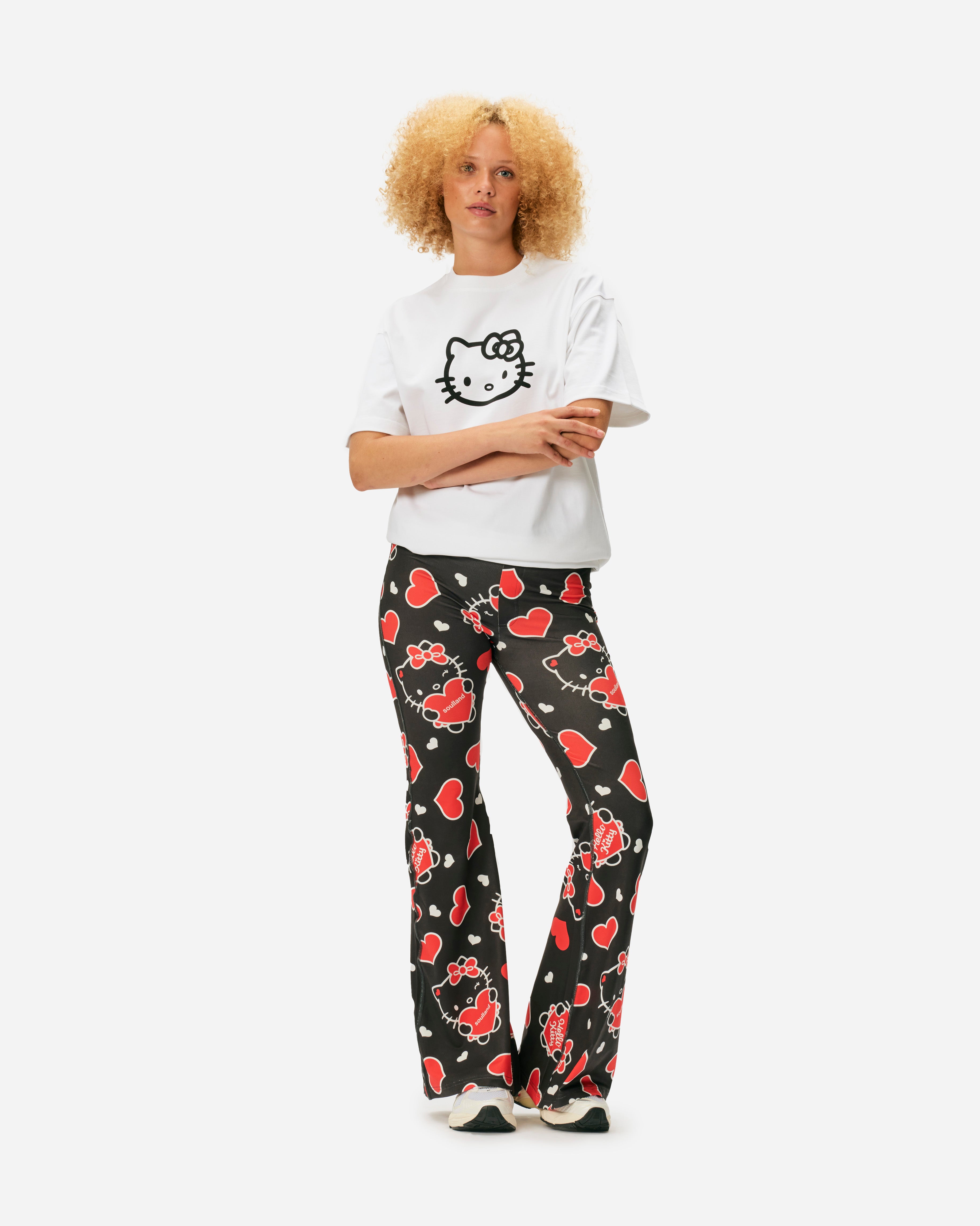 Soulland Soulland x Hello Kitty Kai T-Shirt White 41086-1262-WHT