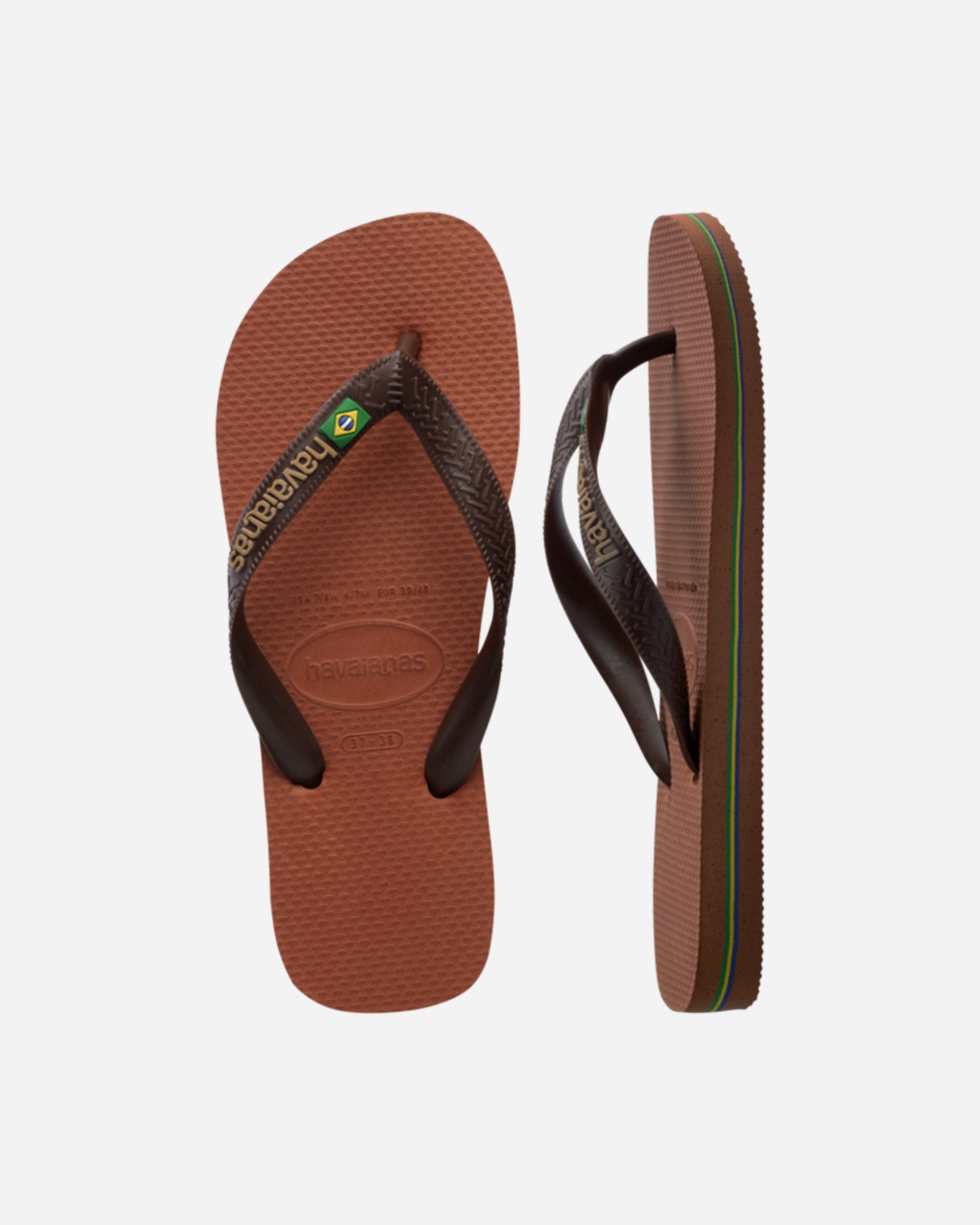 Havaianas Brasil Logo RUST/COFFEE 4110850.2815