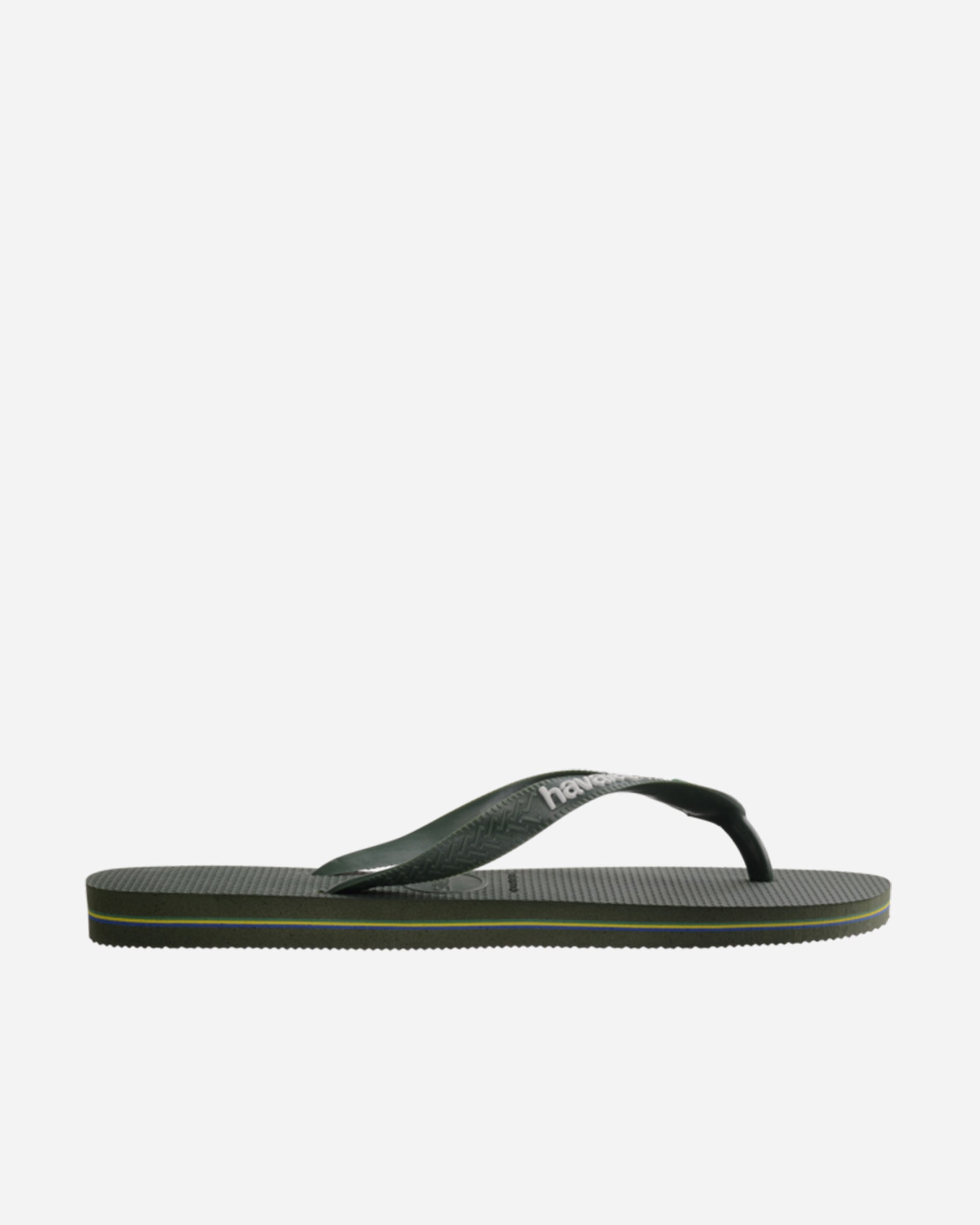 Havaianas Brasil Logo GREEN OLIVE/GREEN OLIVE 4110850.5983