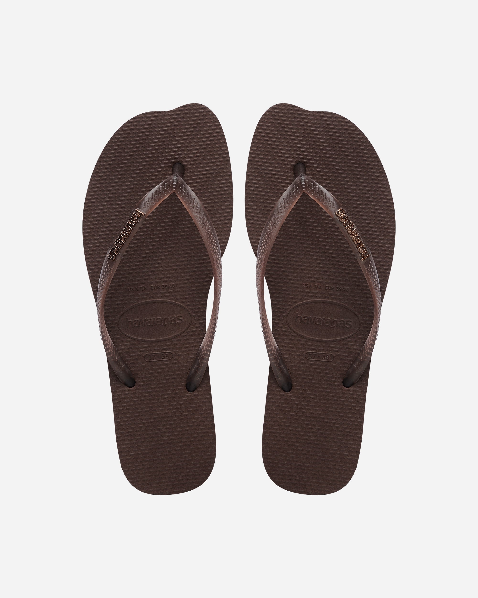 Havaianas Slim Split DARK BROWN 4150398-0727