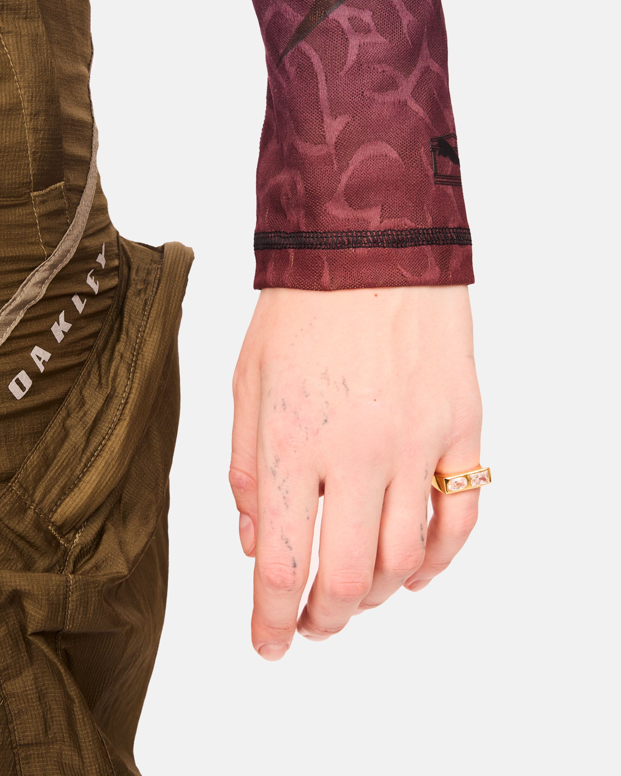 Maria Black Us Three Signet Ring Gold Gold 500493YG