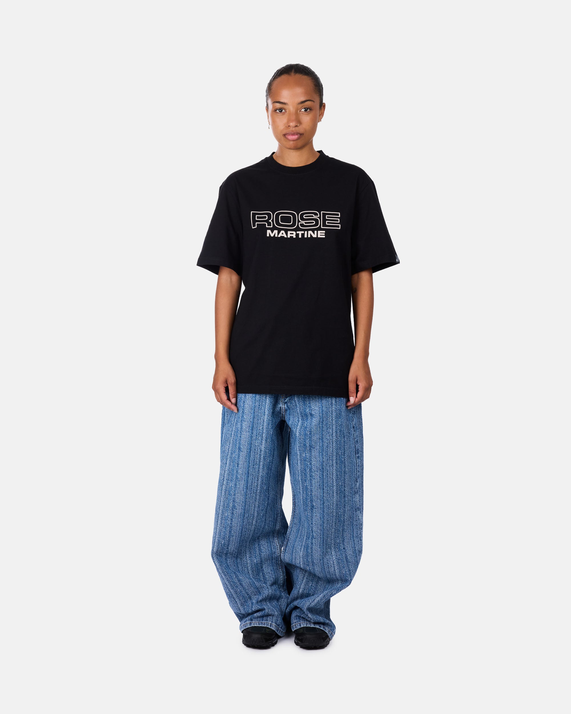 Martine Rose Classic T-shirt BLACK 603JE01001CW