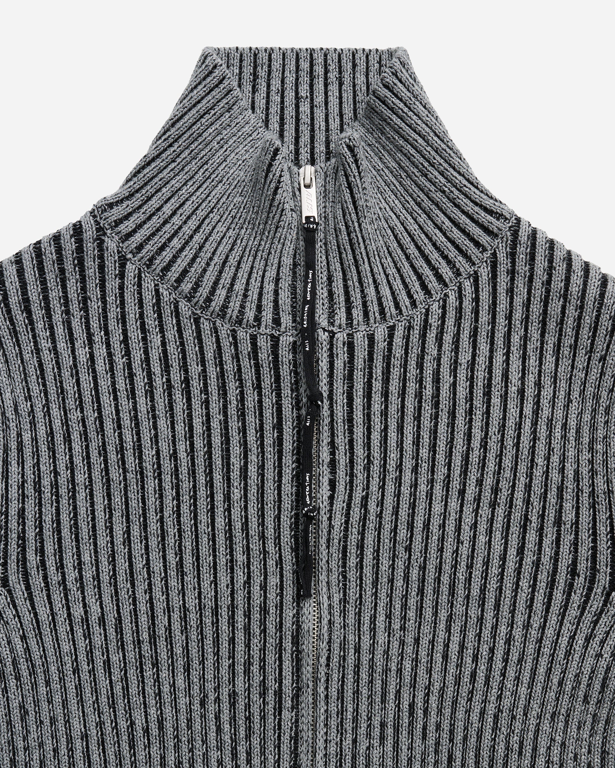 ALIS Pearos Knit Sweater Grey / Black 68-22