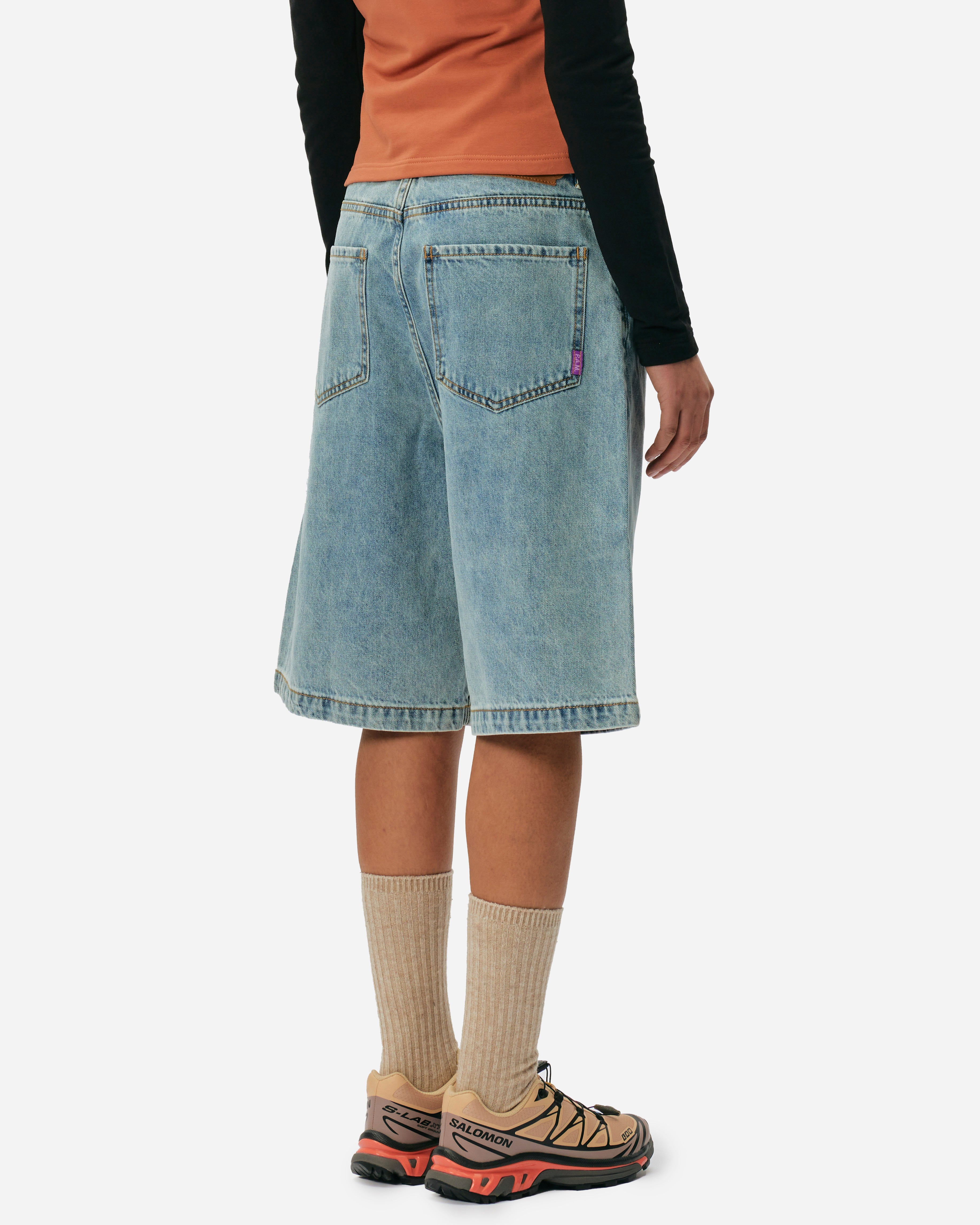 P.A.M. (Perks & Mini) Gateway Troop denimshorts BLEACH WASH 80011-BCHW