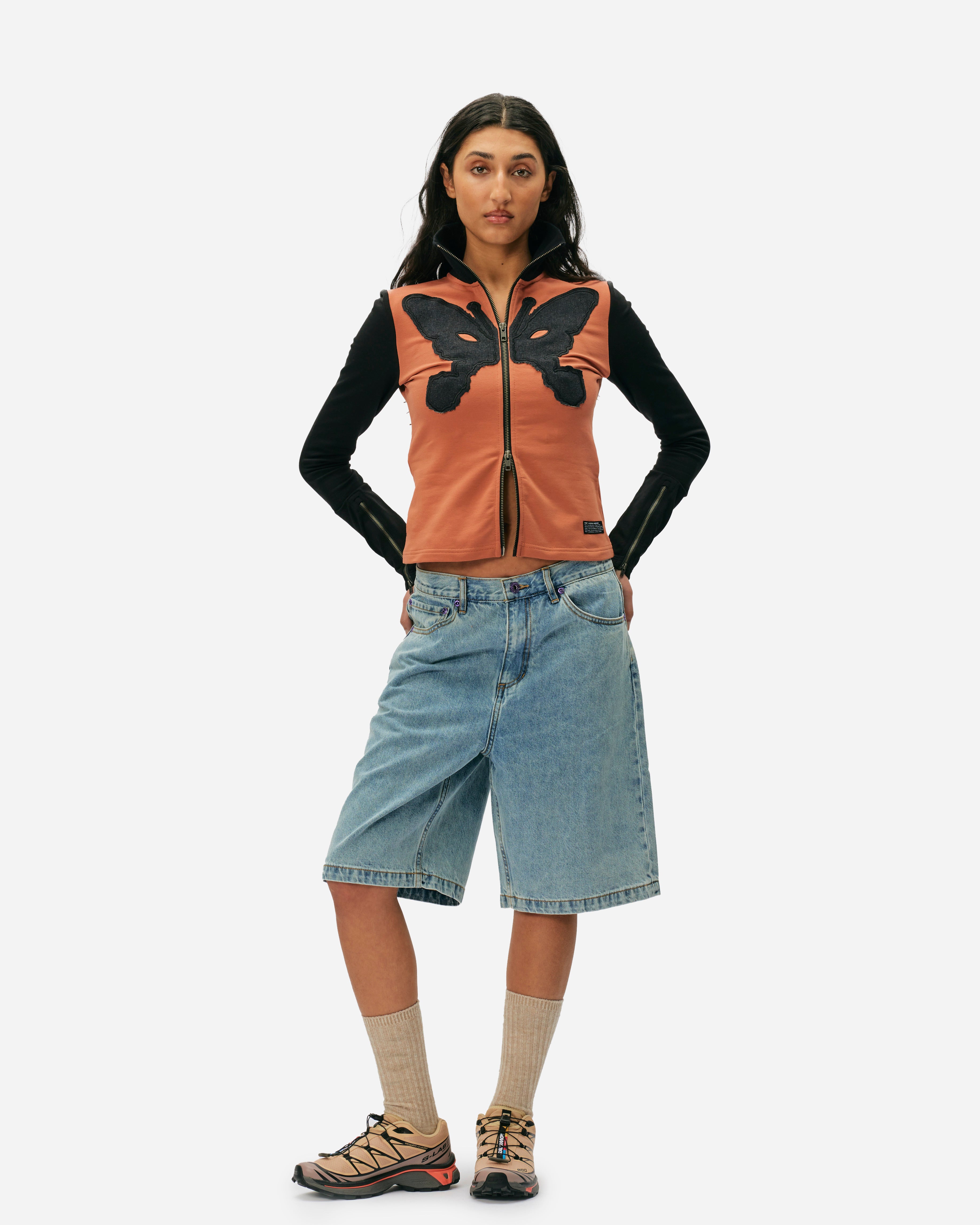 P.A.M. (Perks & Mini) Gateway Troop denimshorts BLEACH WASH 80011-BCHW