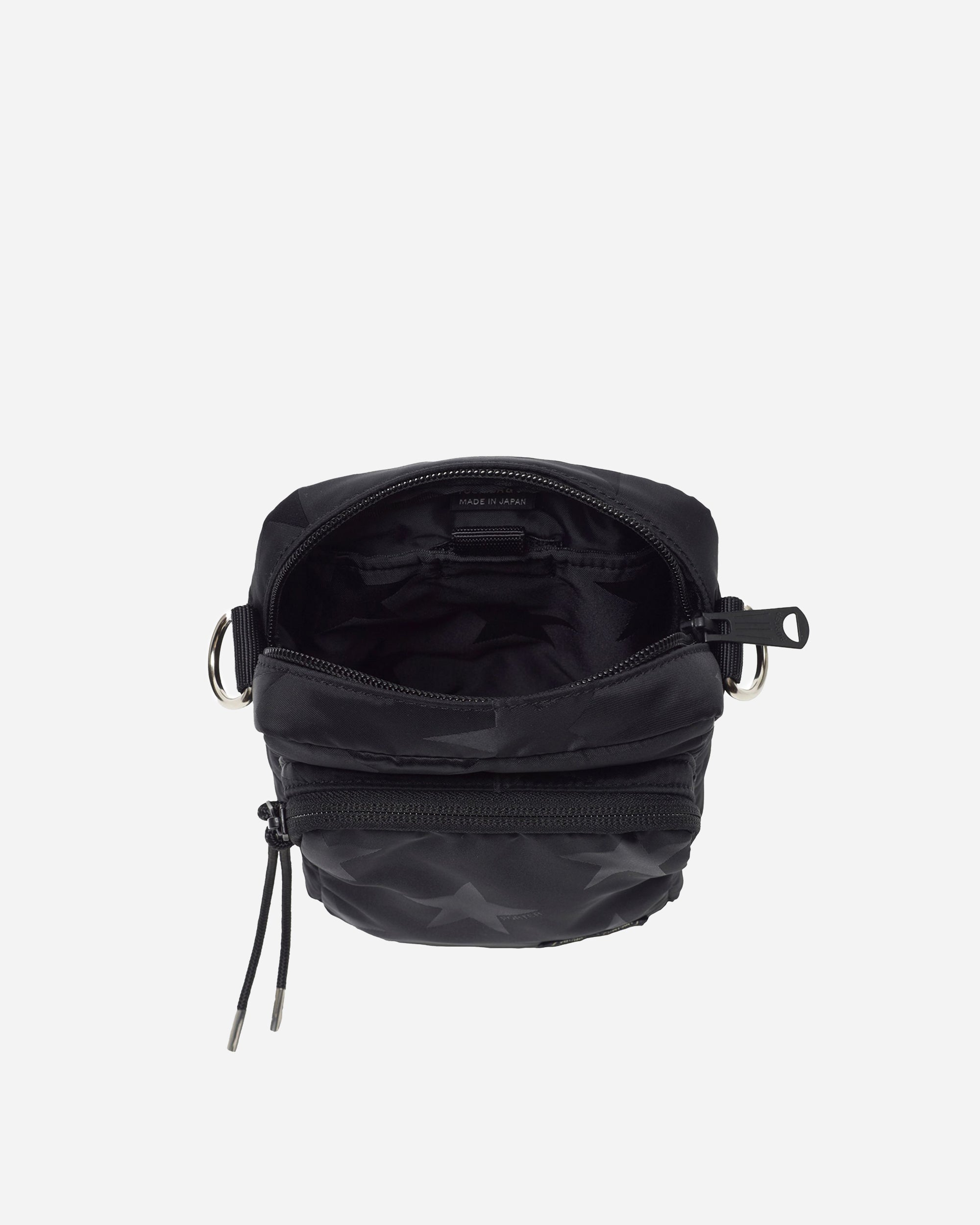 Porter Yoshida & Co. Flag Vertical Shoulder Bag BLACK 867-17100-10