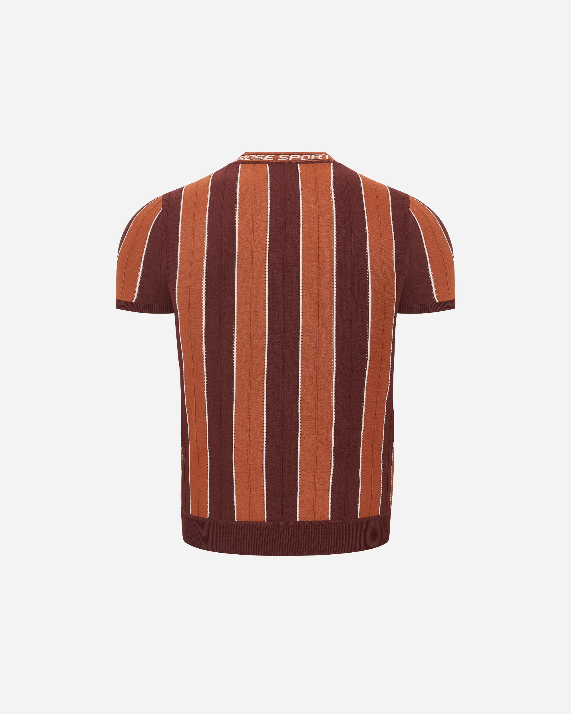 Martine Rose Logo Tight T-Shirt BROWN 959YA12700