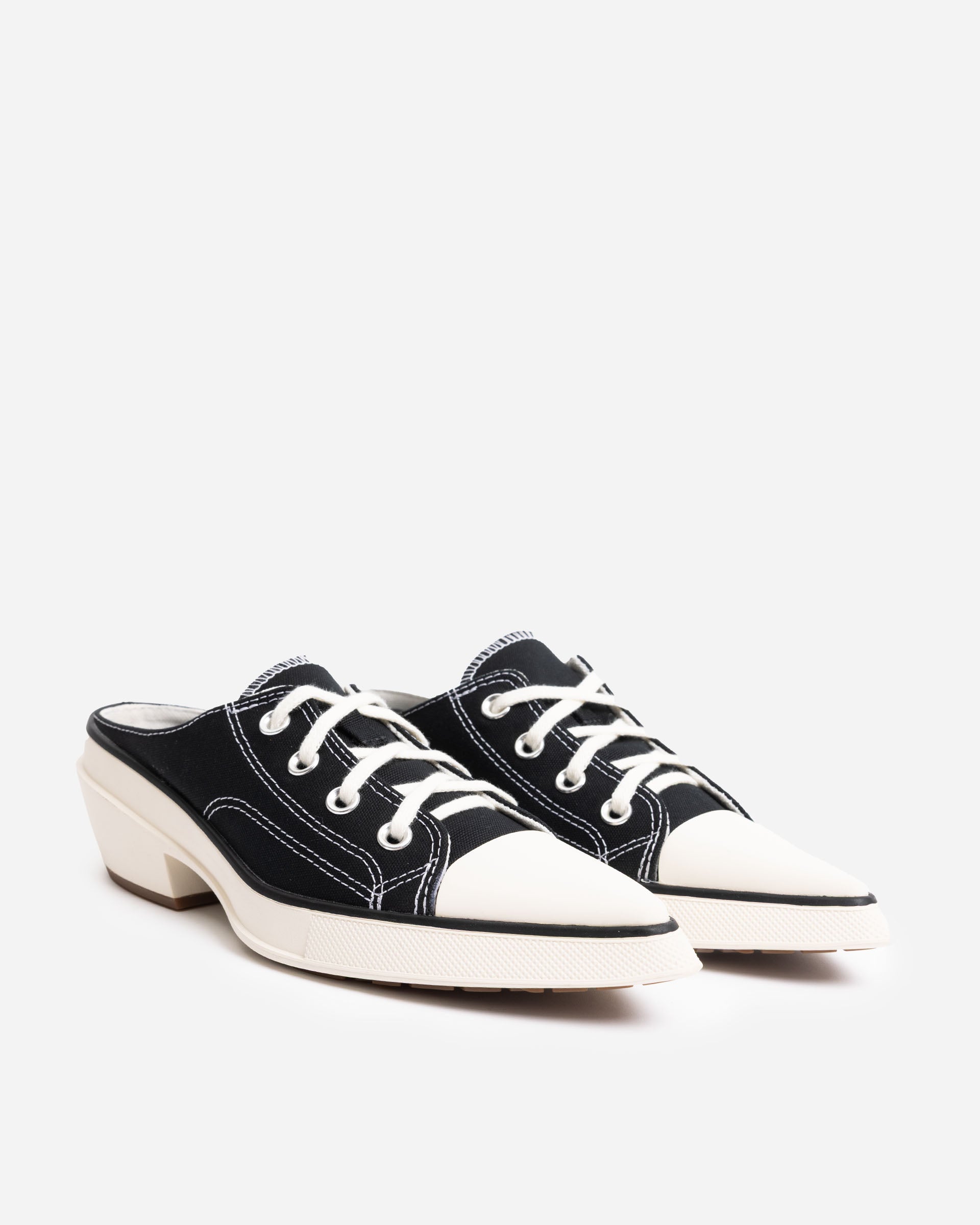 Converse Chuck 70 De Luxe Pointed Mule Black/Egret/White A16060C