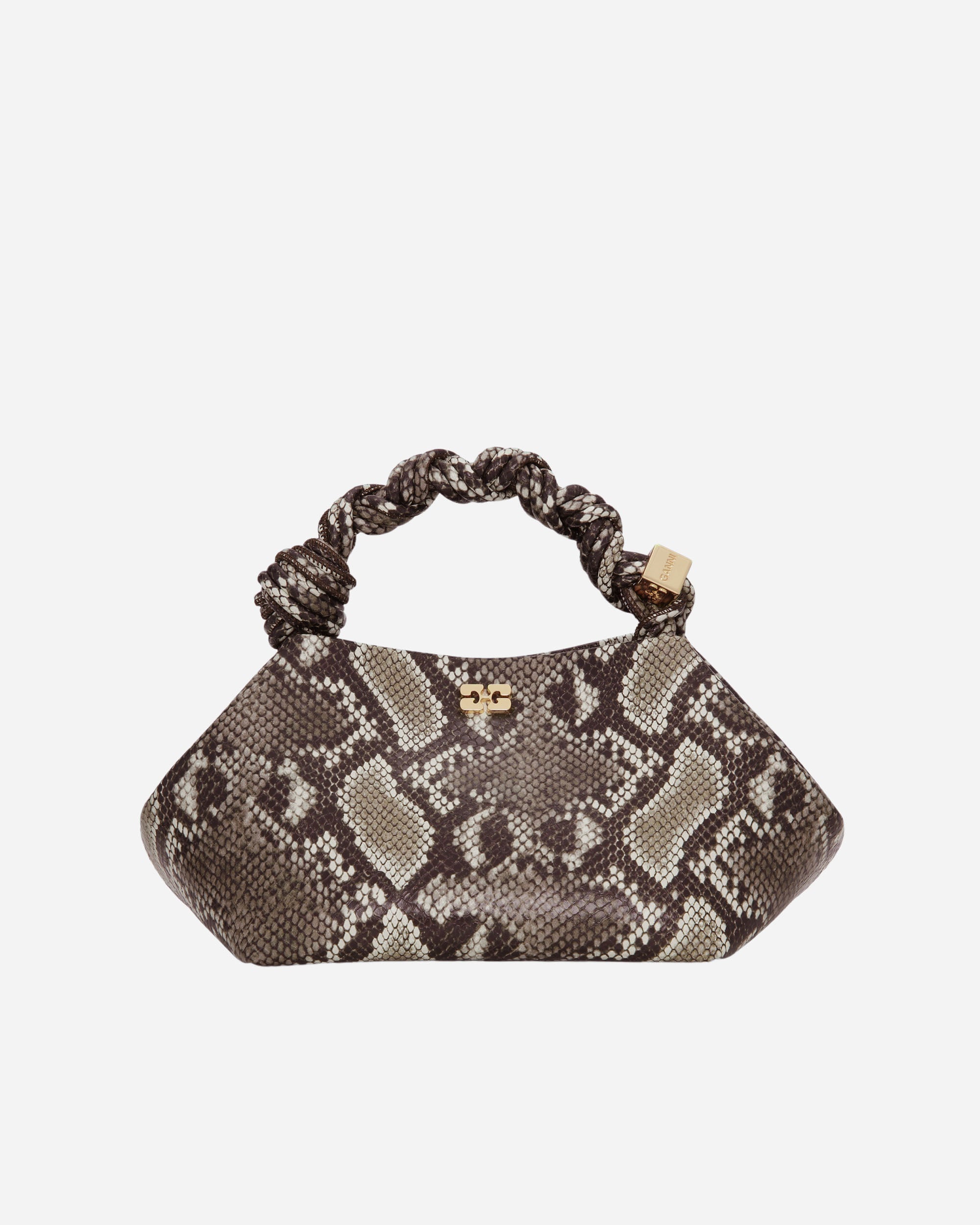 GANNI Ganni Bou Bag Small Snake Egret A6758-135