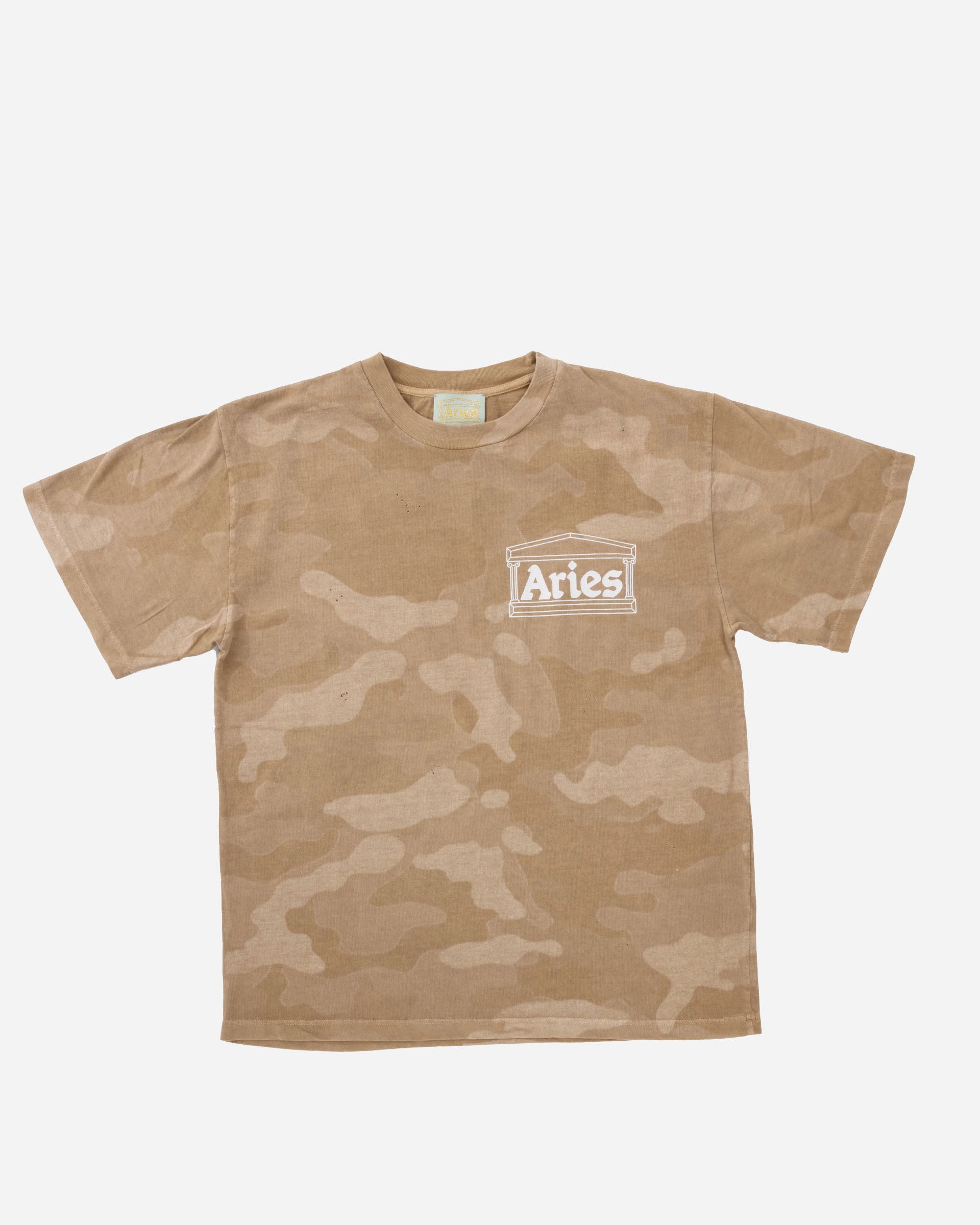 ARIES Aged Camo T-shirt Desert AR6000105-DS