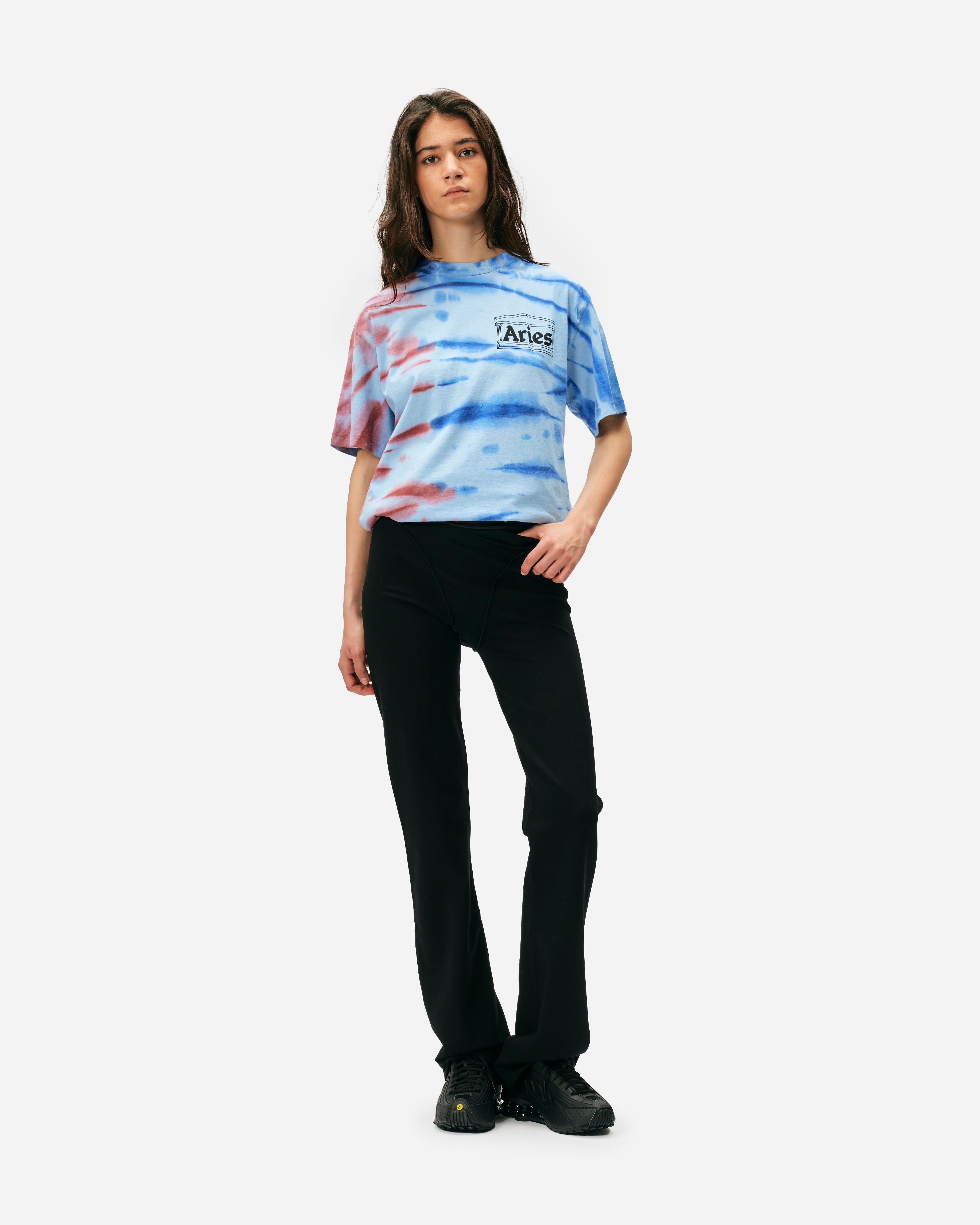 ARIES Stoned Temple Tie Dye T-shirt Multi AR6001801-MLT