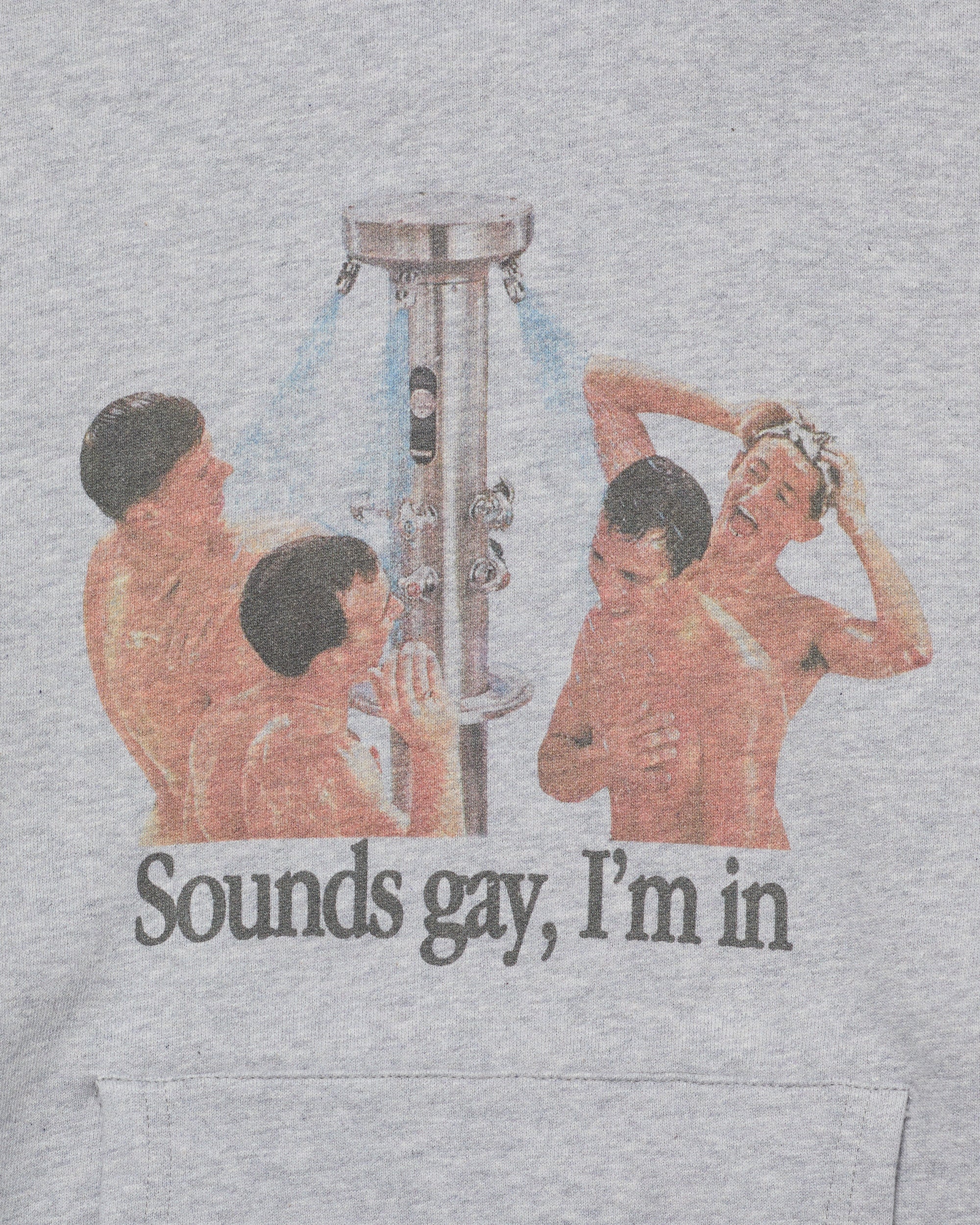 Carne Bollente Shower Thoughts Melange Grey AW26H0203