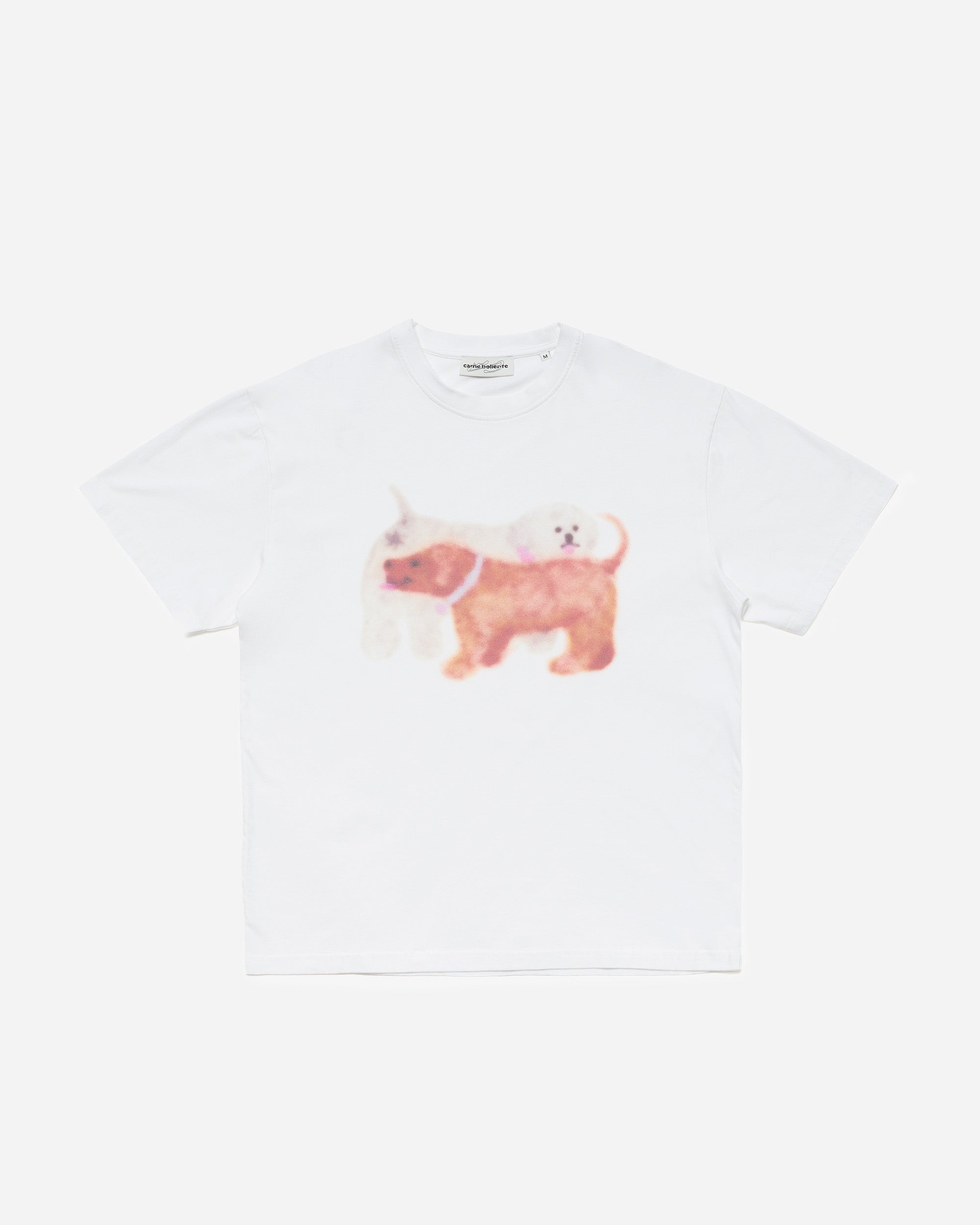 Carne Bollente Friendly Greeting White AW26ST0113