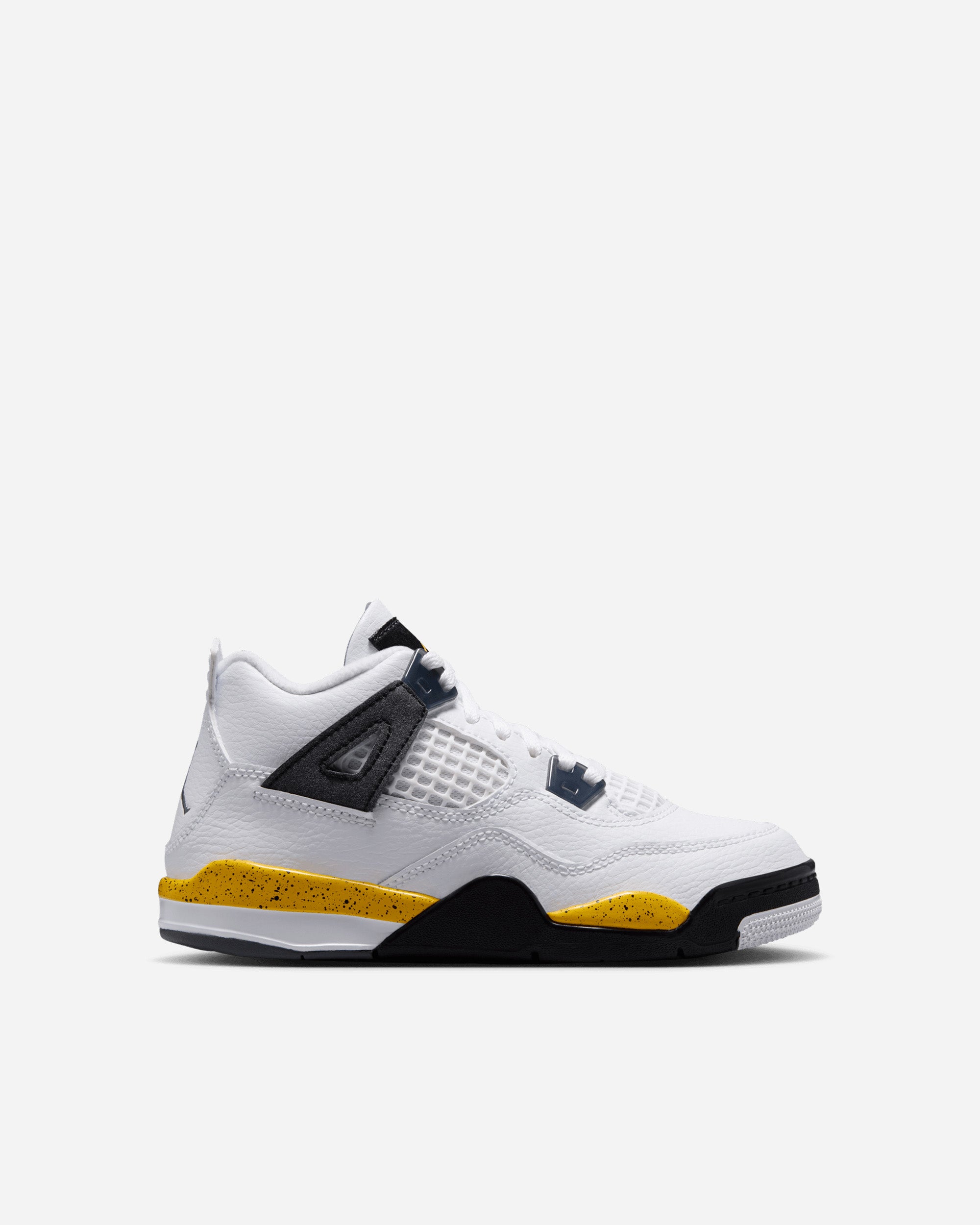 Jordan Brand Jordan 4 Retro (Preschool) WHITE/TOUR YELLOW-DARK BLUE GREY-BLACK BQ7669-102