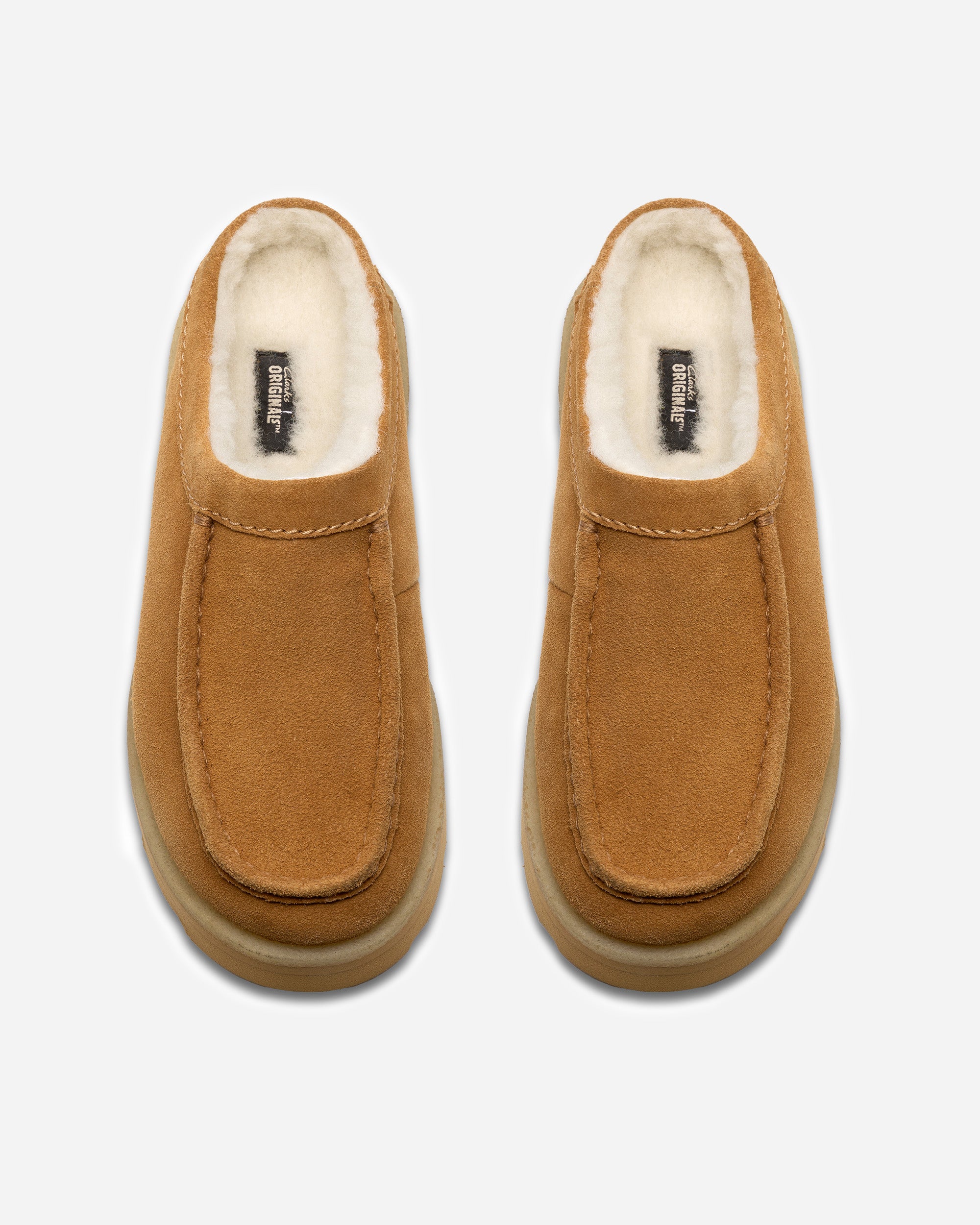 Clarks Originals Meare Mule 5224 Caramel Suede CL26182829