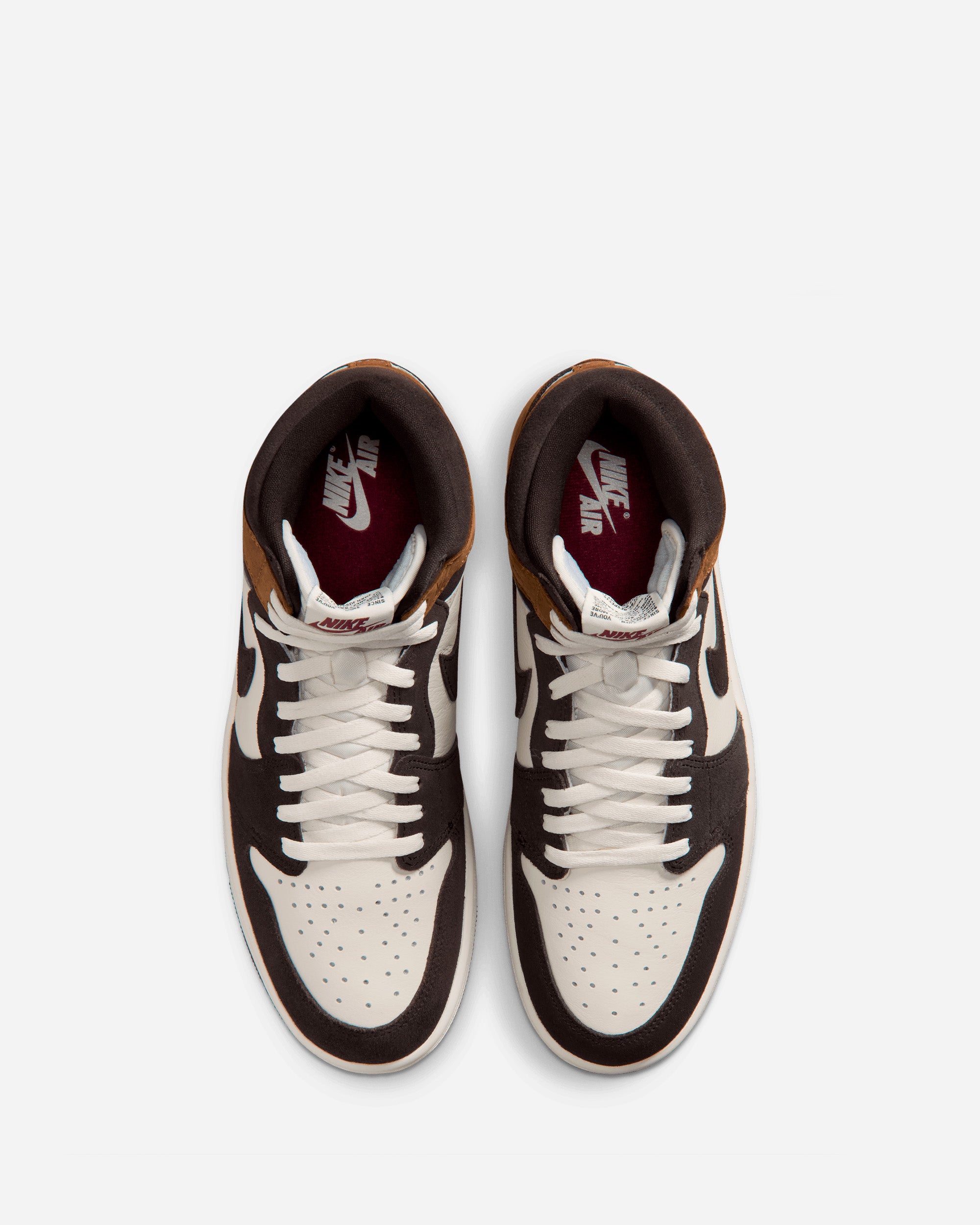 Jordan Brand Air Jordan 1 High OG "Love the Game" SHADOW BROWN/TEAM RED-LT BRITISH TAN DZ5485-201
